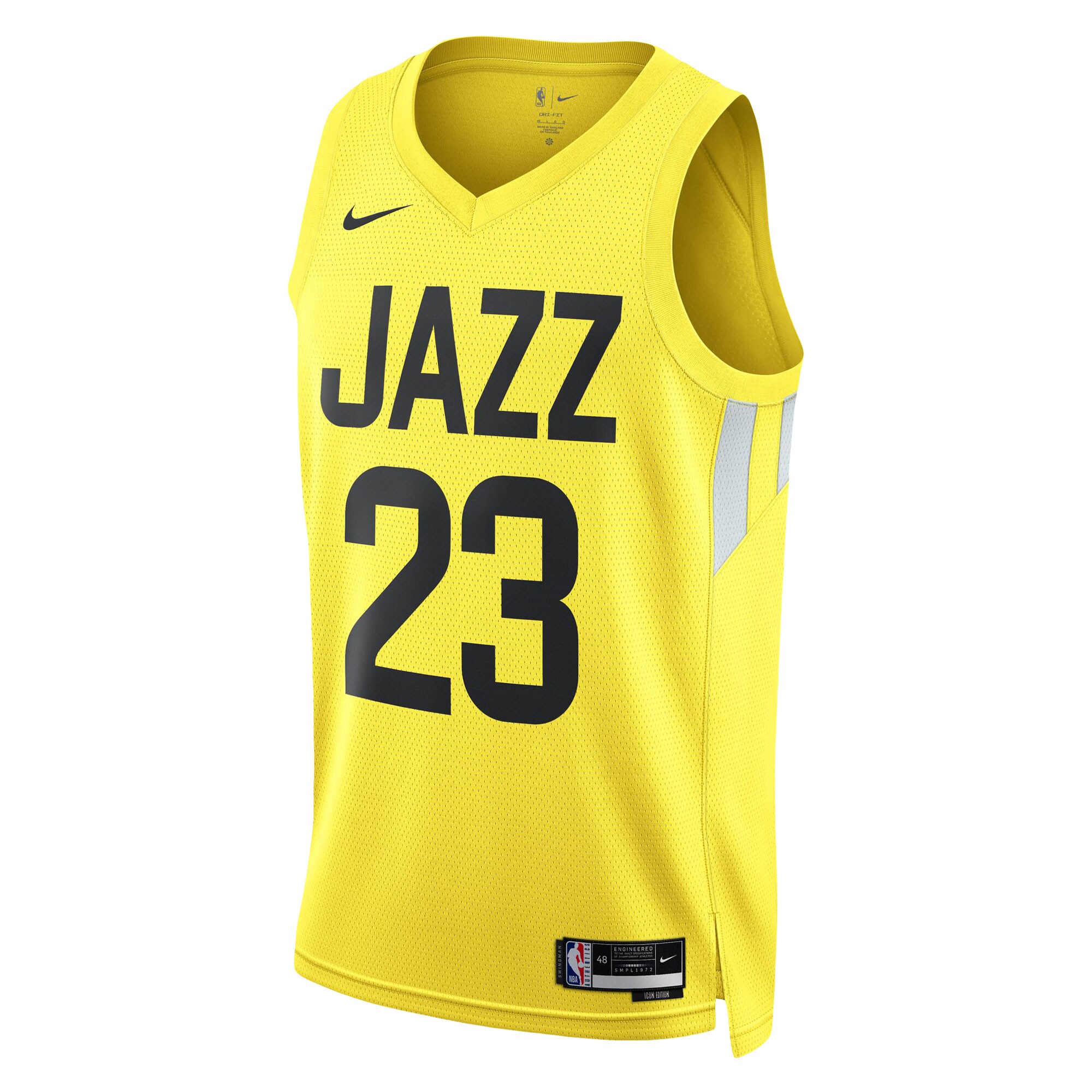 Lauri Markkanen Utah Jazz Unisex Swingman Jersey - Icon Edition - Gold