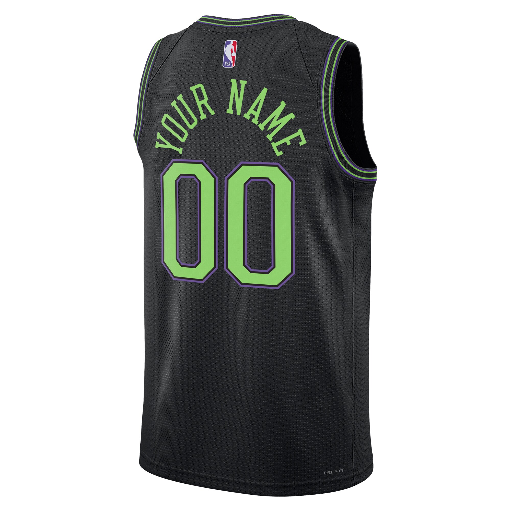 New Orleans Pelicans  Unisex 2023\/24 Custom Swingman Jersey - Black - City Edition