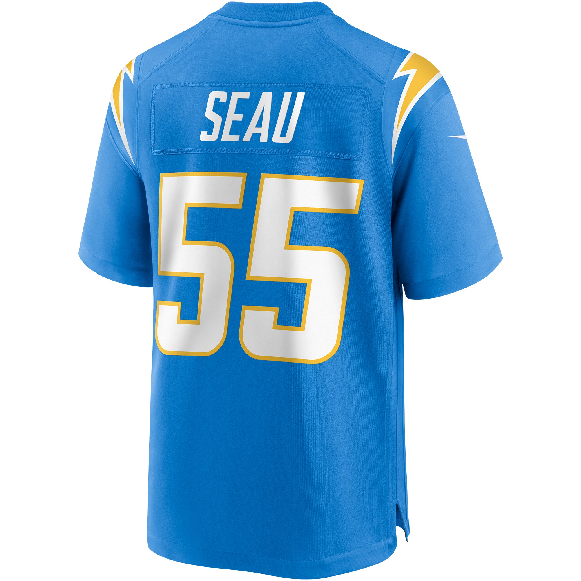 Junior Seau Los Angeles Chargers  Game Retired Player Jersey - Powder Blue