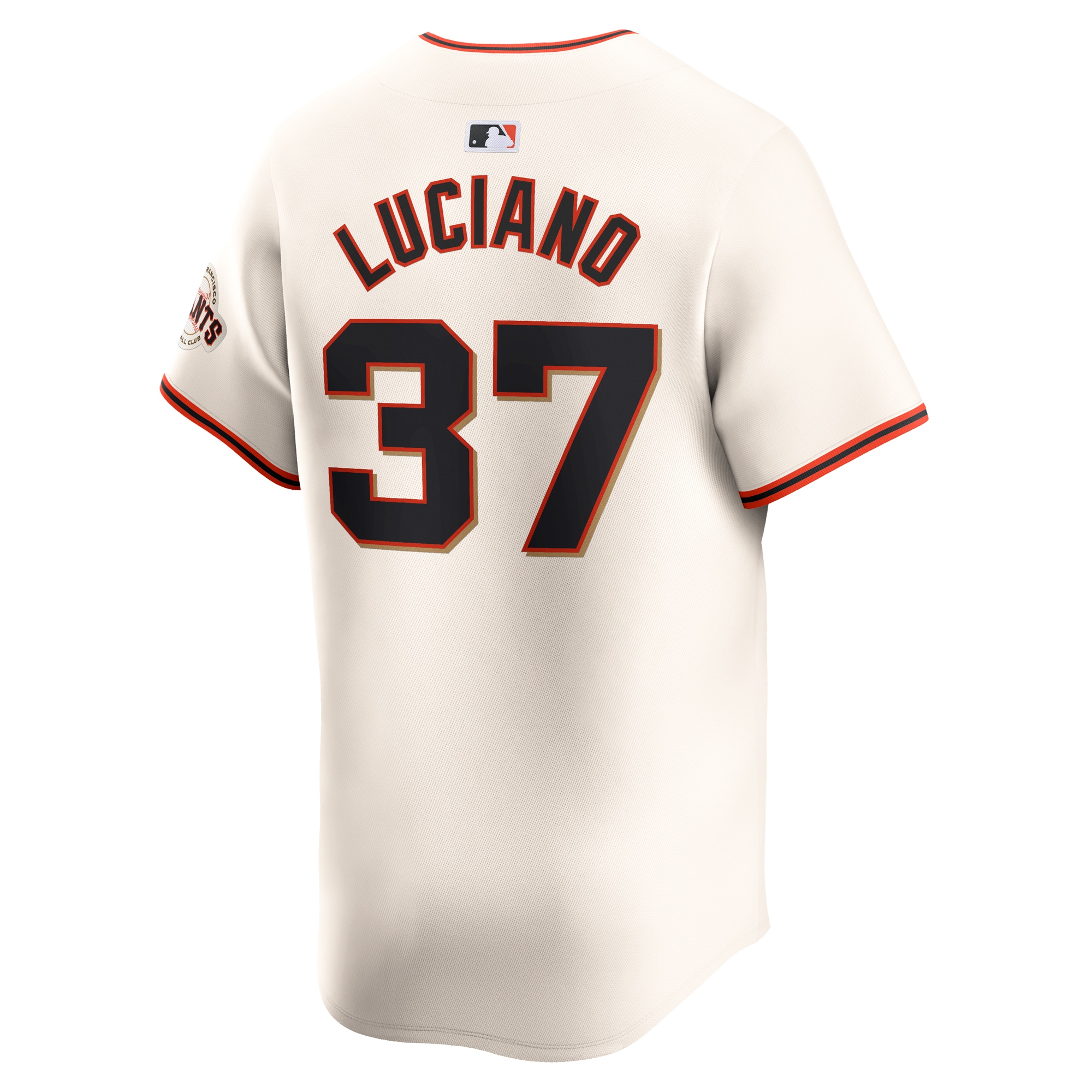 Marco Luciano San Francisco Giants  Home Limited Player Jersey - Cream