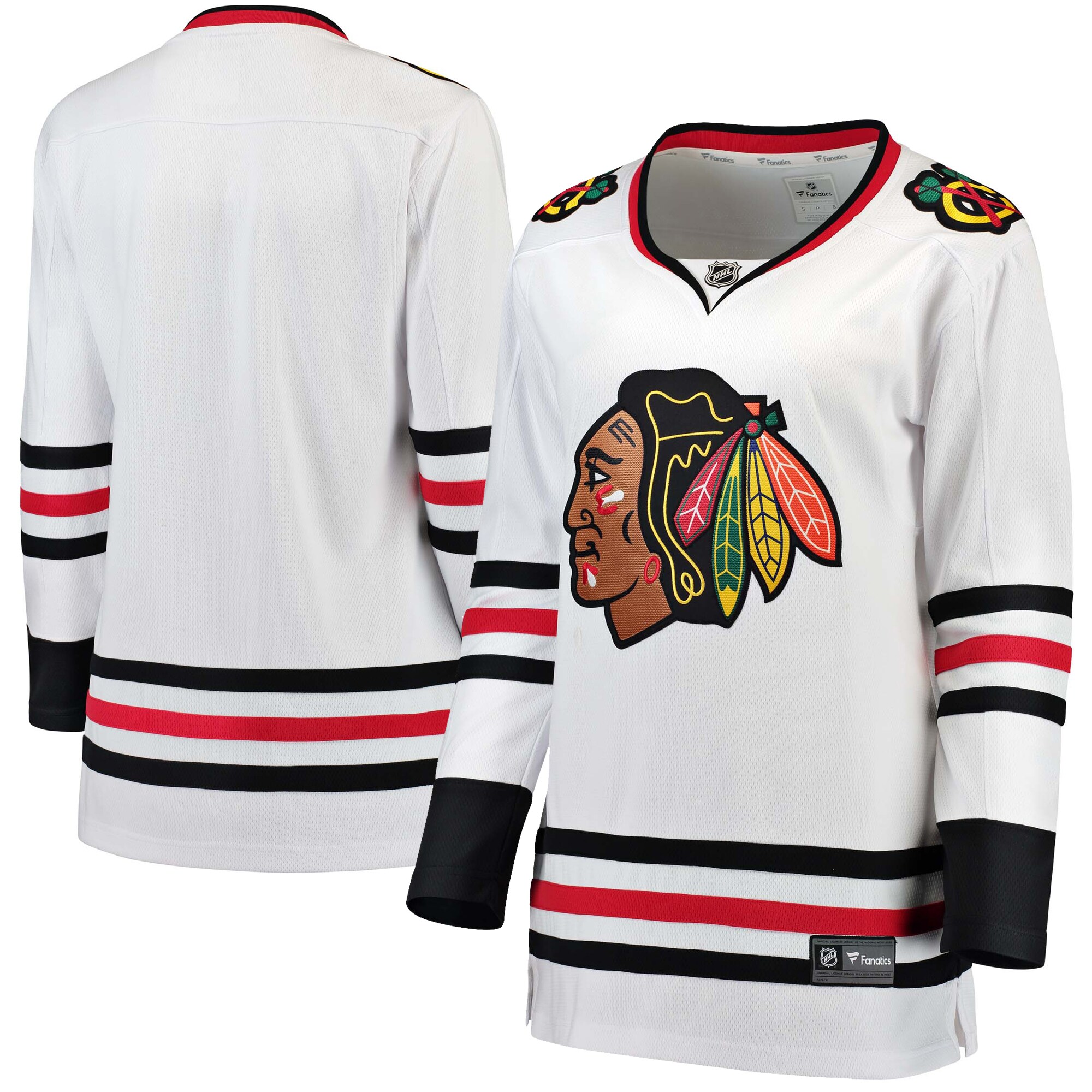 Chicago Blackhawks Fanatics Women's Away Breakaway Jersey - White
