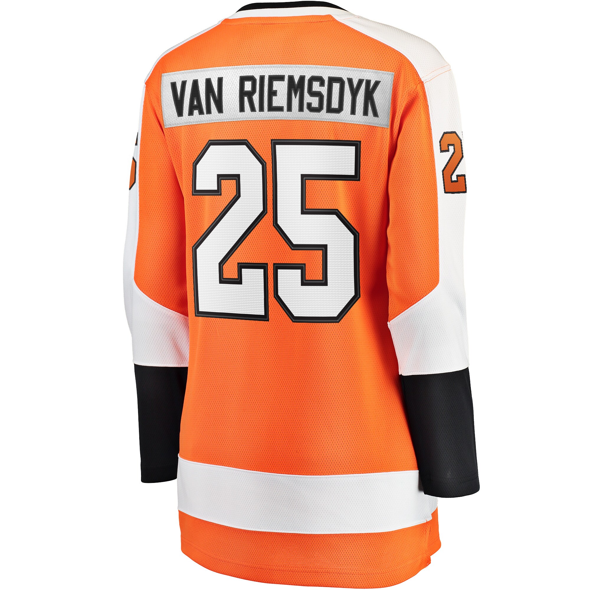 James van Riemsdyk Philadelphia Flyers Fanatics Women's Home Breakaway Player Jersey - Orange