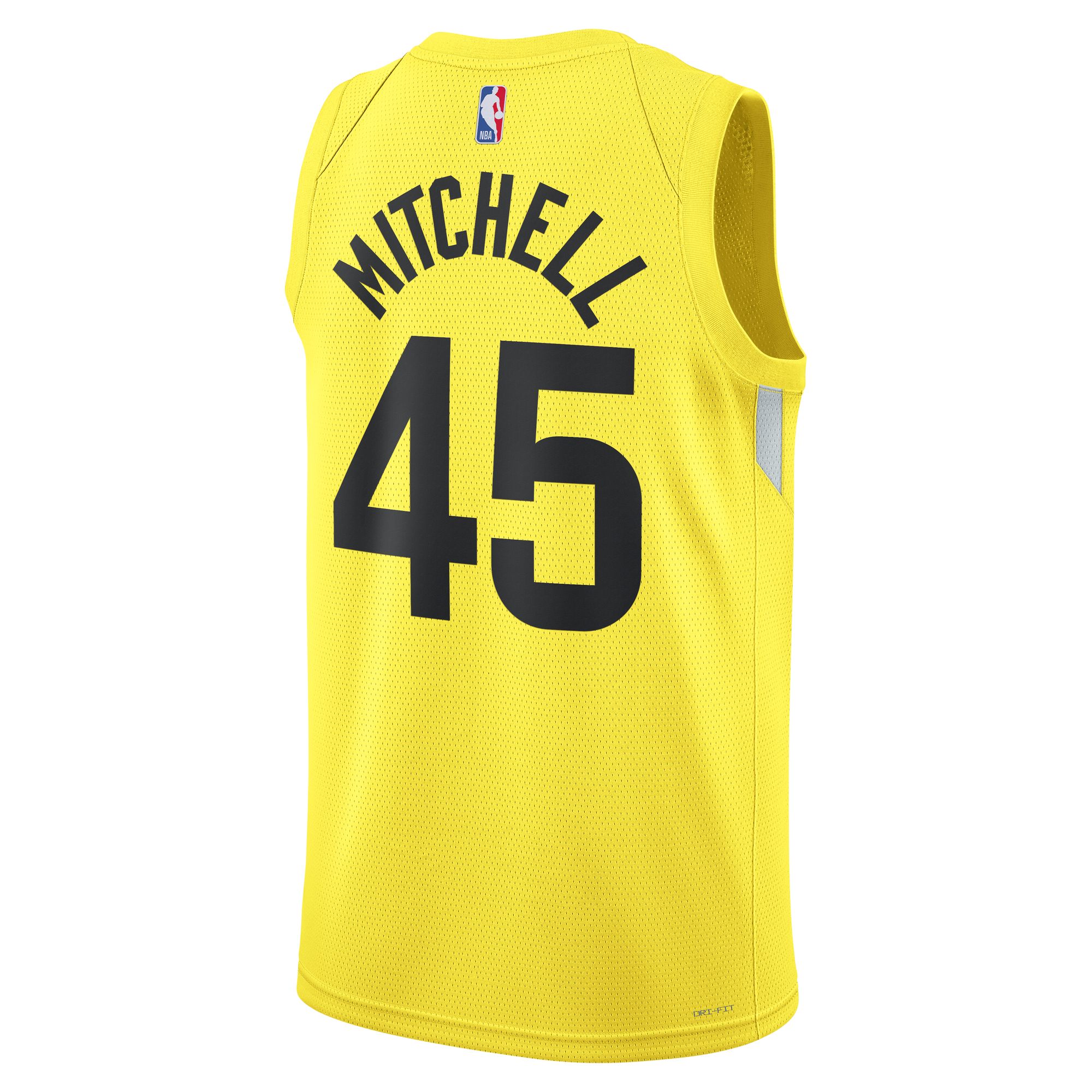 Donovan Mitchell Utah Jazz  Unisex Swingman Jersey - Icon Edition - Gold