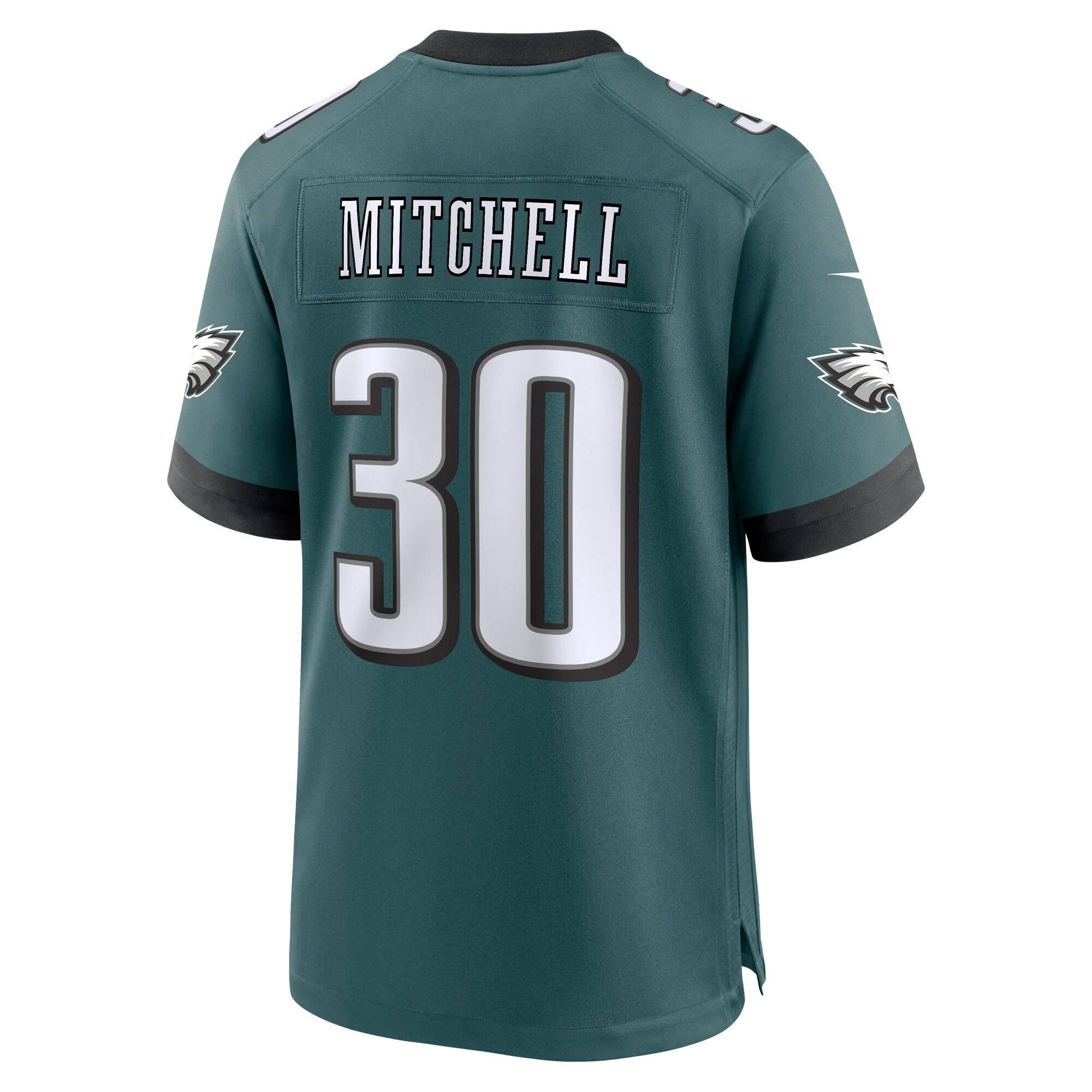 Quinyon Mitchell Philadelphia Eagles  2024 NFL Draft First Round Pick Player Game Jersey - Midnight Green