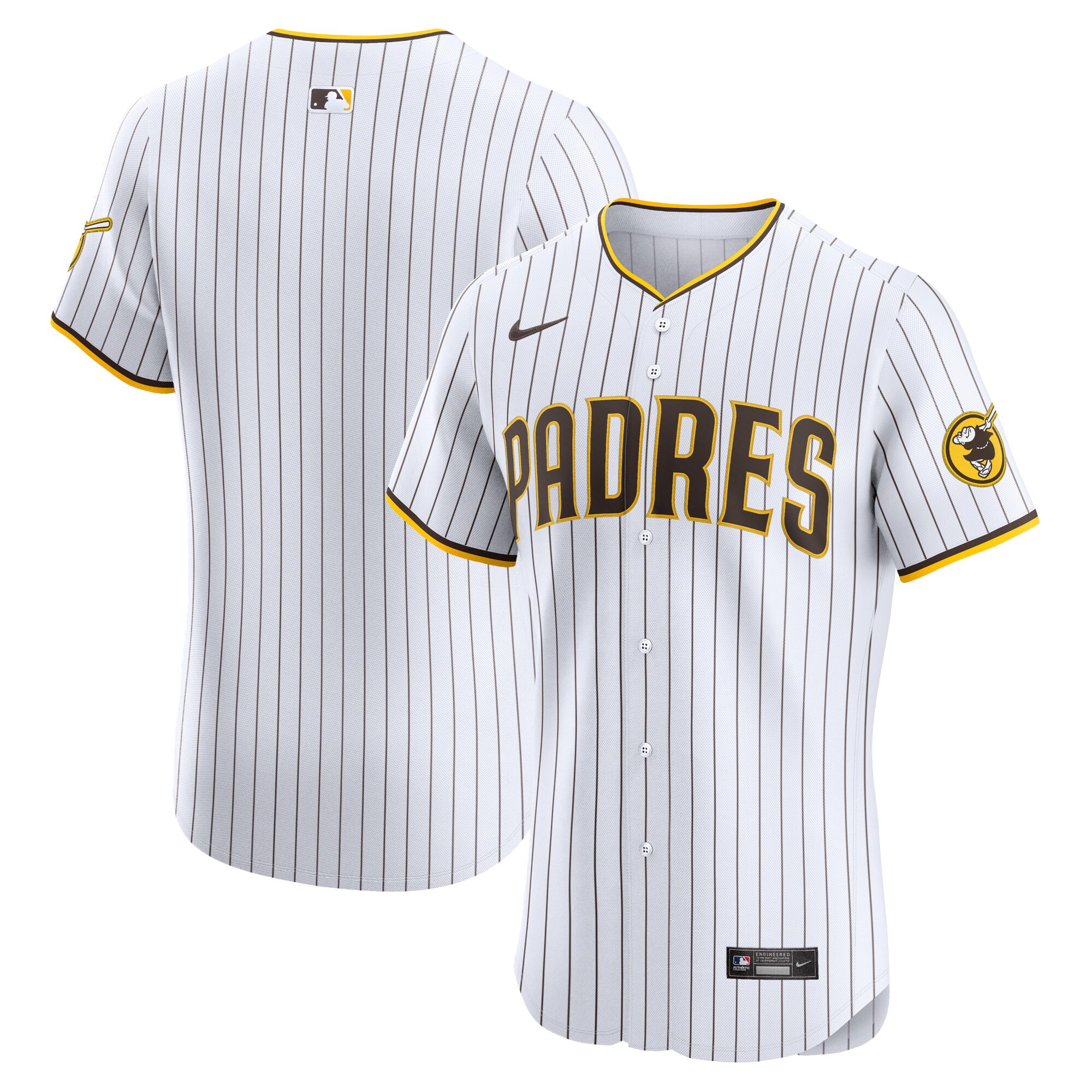 San Diego Padres  Home Elite Jersey - White