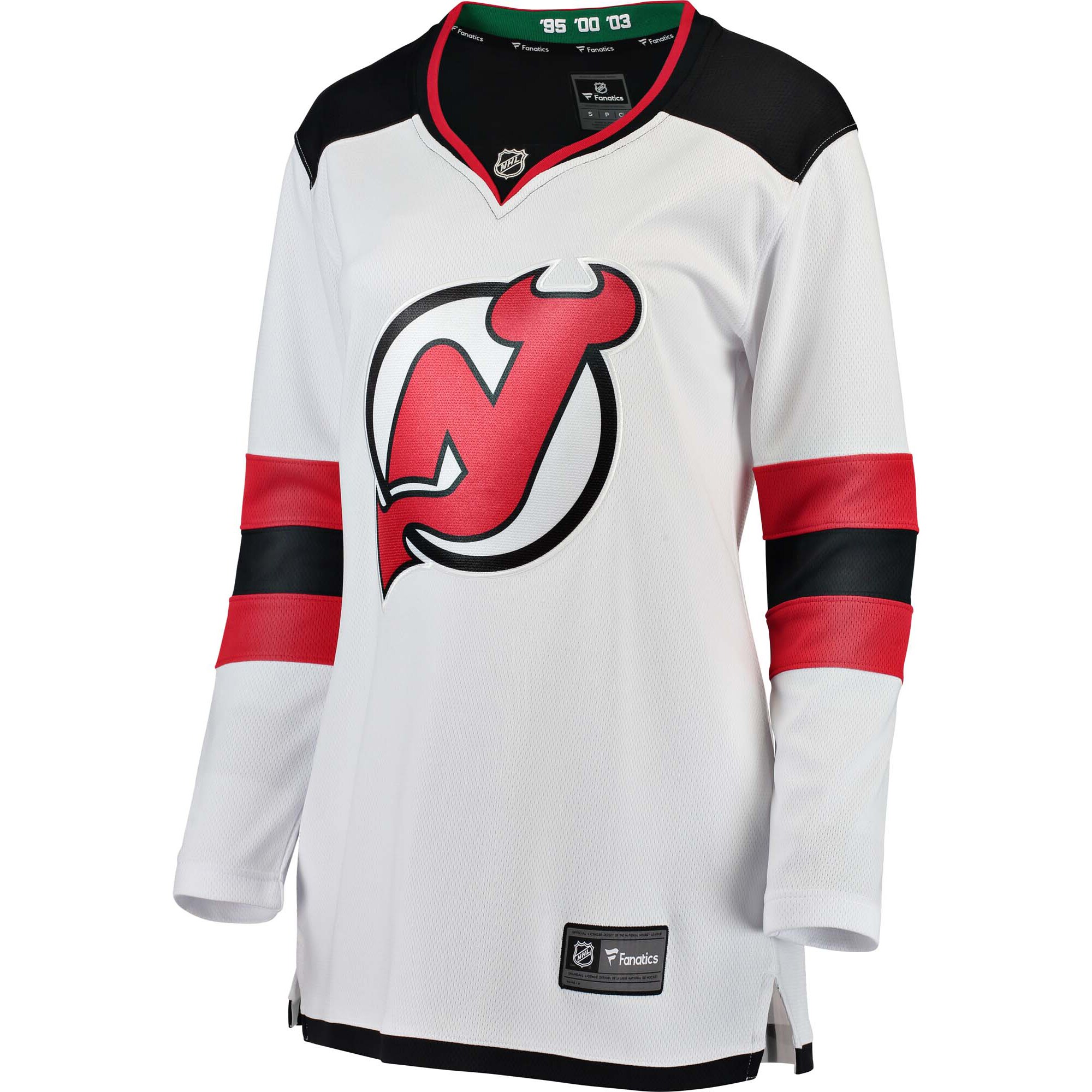 New Jersey Devils Fanatics Women's Away Breakaway Jersey - White