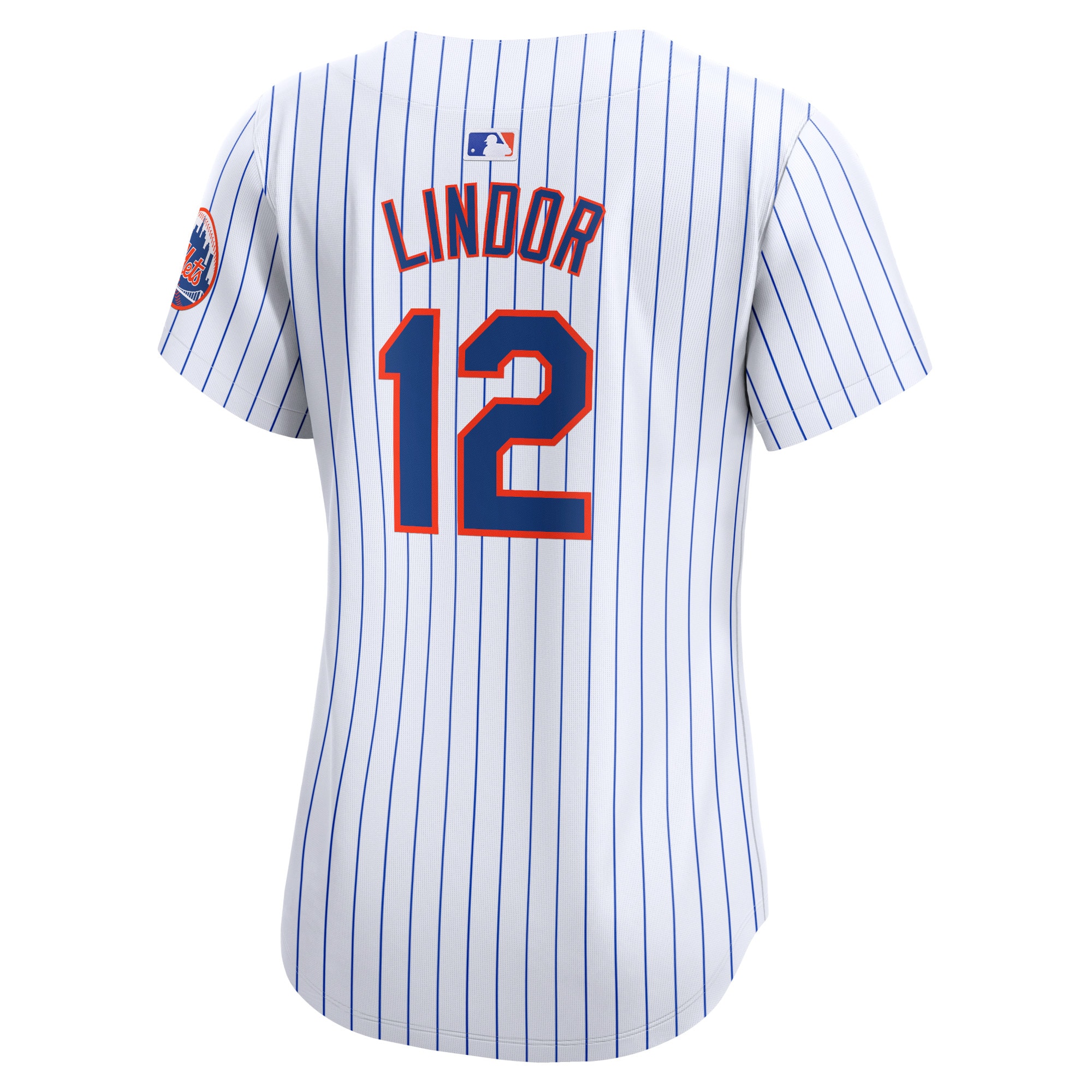 Francisco Lindor New York Mets  Women's Home Limited Player Jersey - White