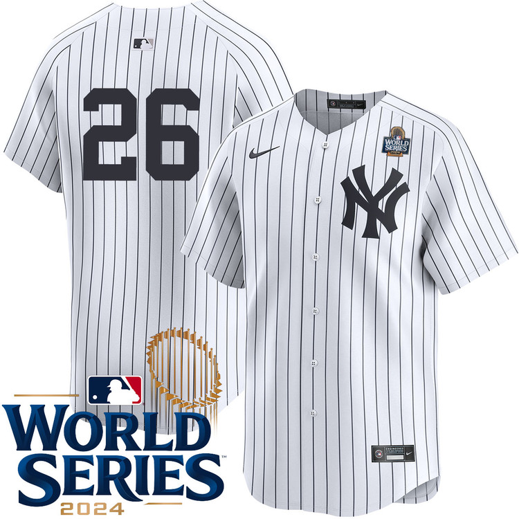 DJ LeMahieu New York Yankees Youth Home Limited Player World Series Jersey