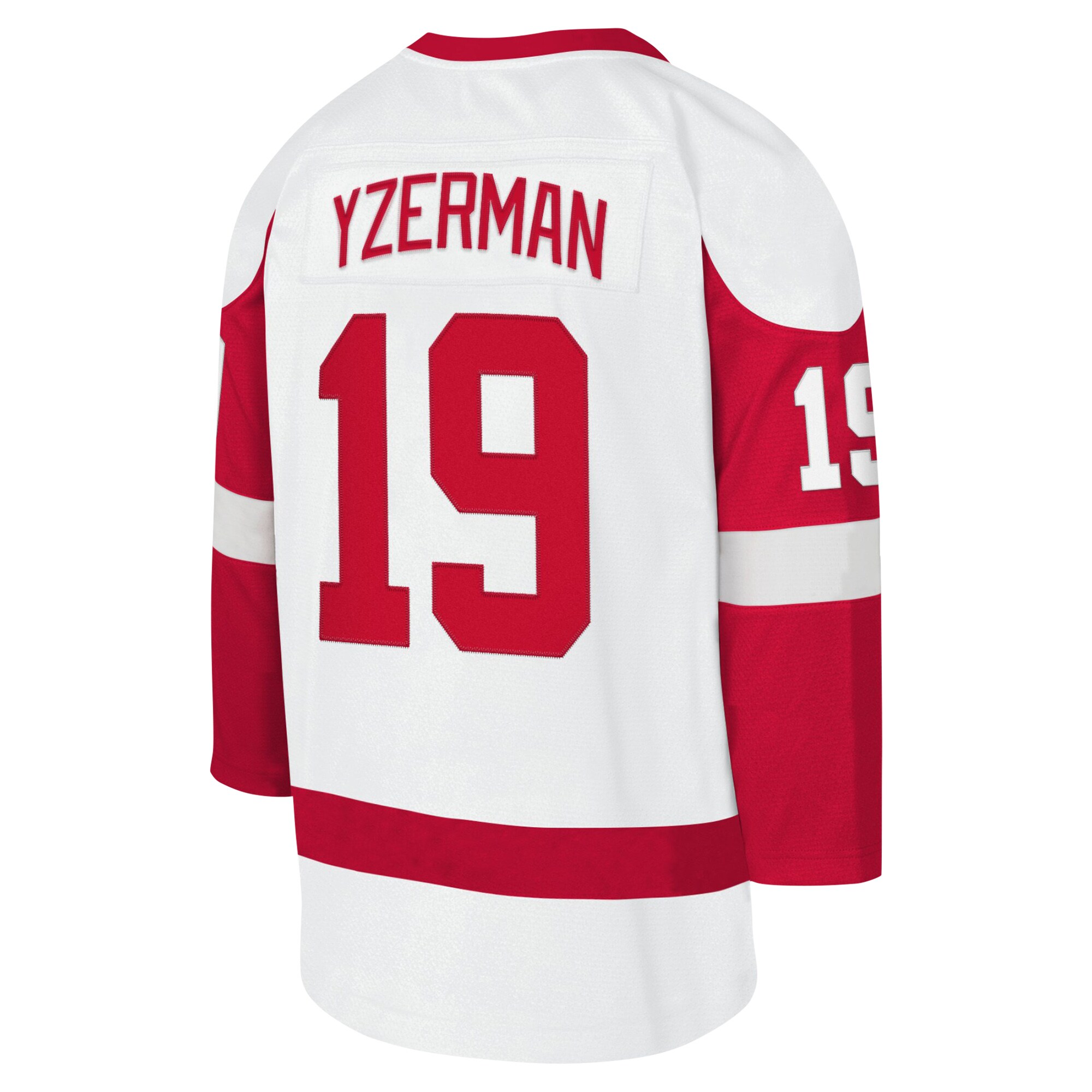 Steve Yzerman Detroit Red Wings Mitchell & Ness Youth 1983-84 Blue Line Player Jersey - White