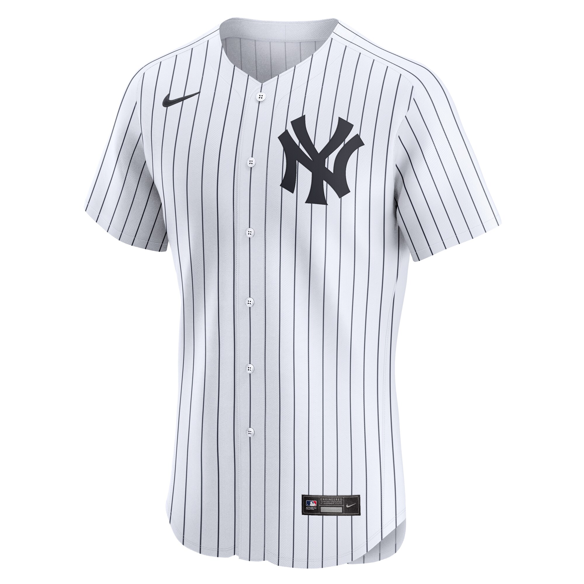 New York Yankees  Home Elite Custom Number Jersey - White