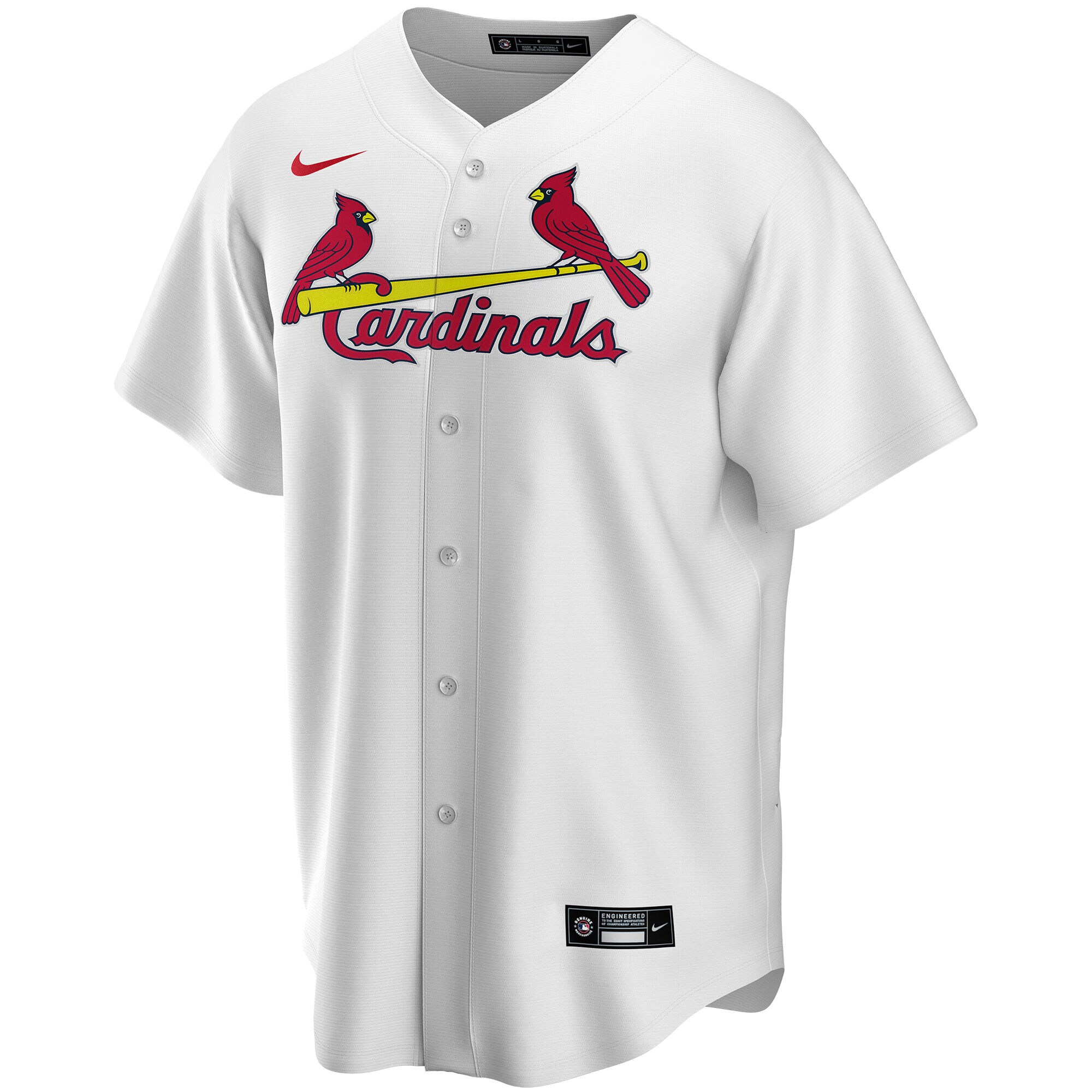 St. Louis Cardinals Home Pick-A-Player Retired Roster Replica Jersey - White