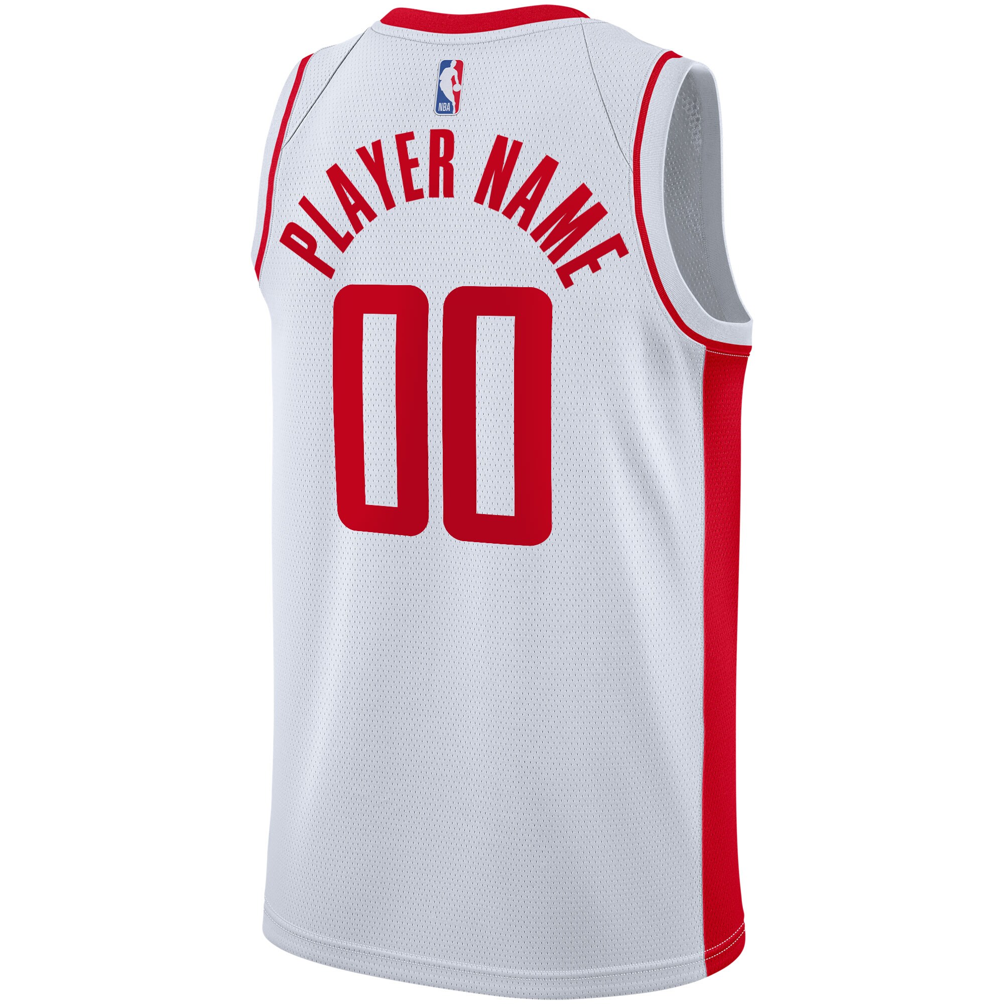 Houston Rockets  2020\/21 Swingman Custom Jersey - Association Edition - White