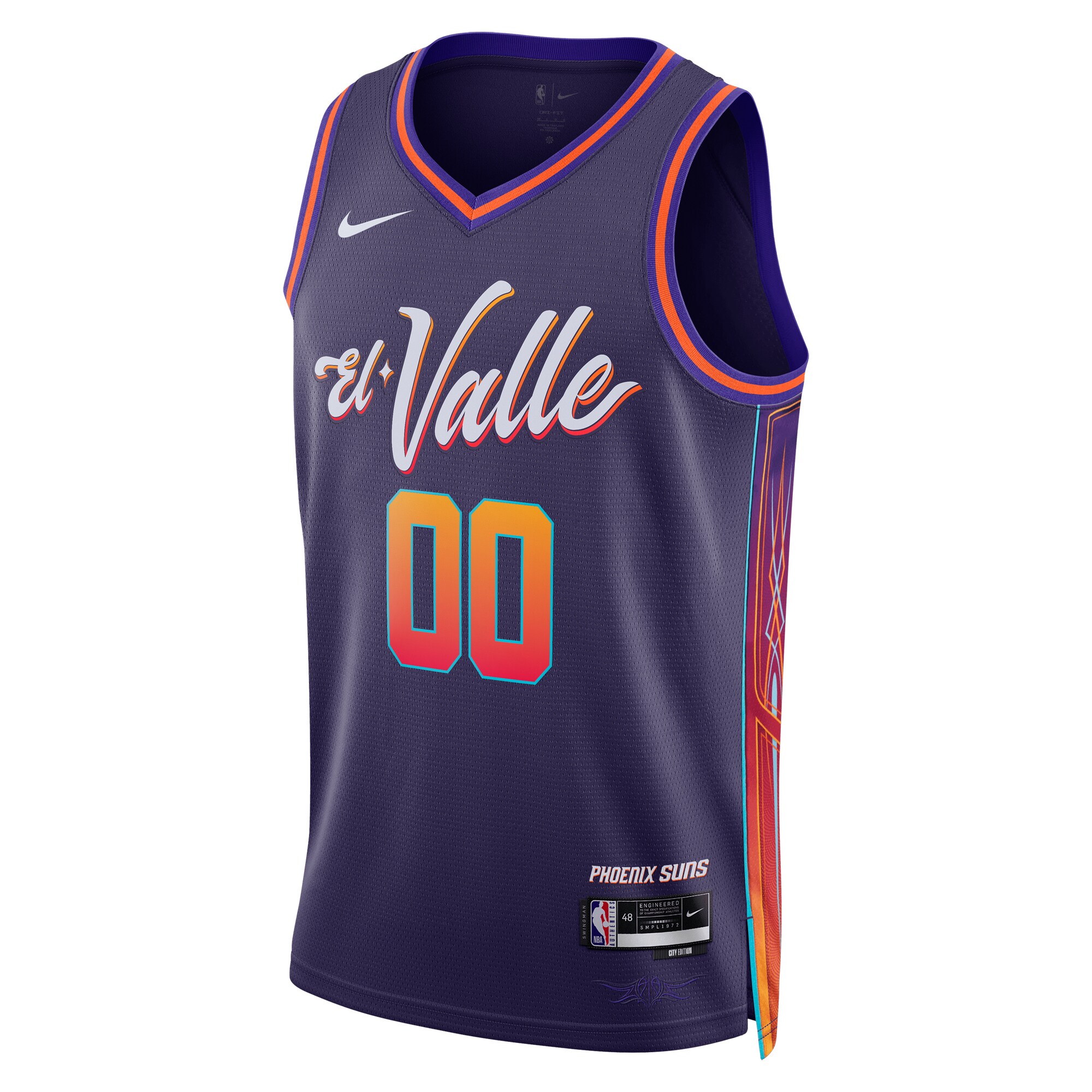 Phoenix Suns Unisex 2023\/24 Custom Swingman Jersey - Purple - City Edition