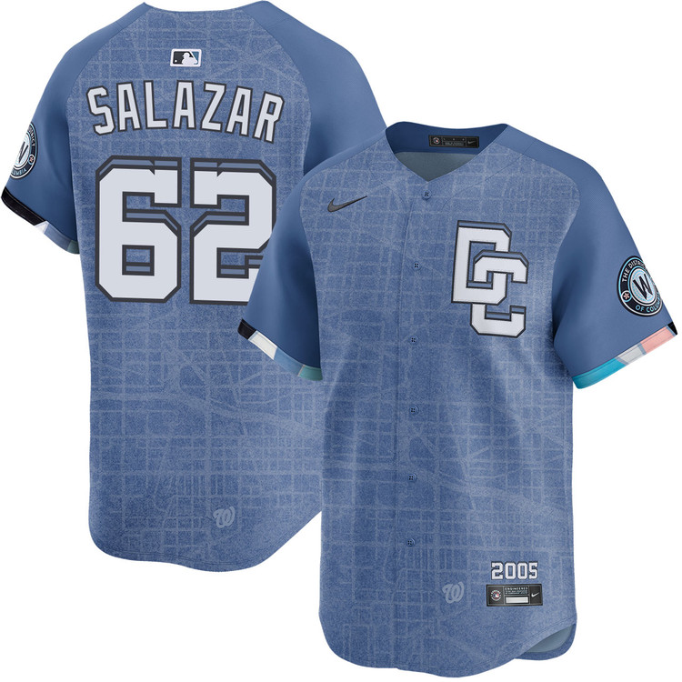 Eduardo Salazar Washington Nationals City Connect 2.0 Limited Jersey