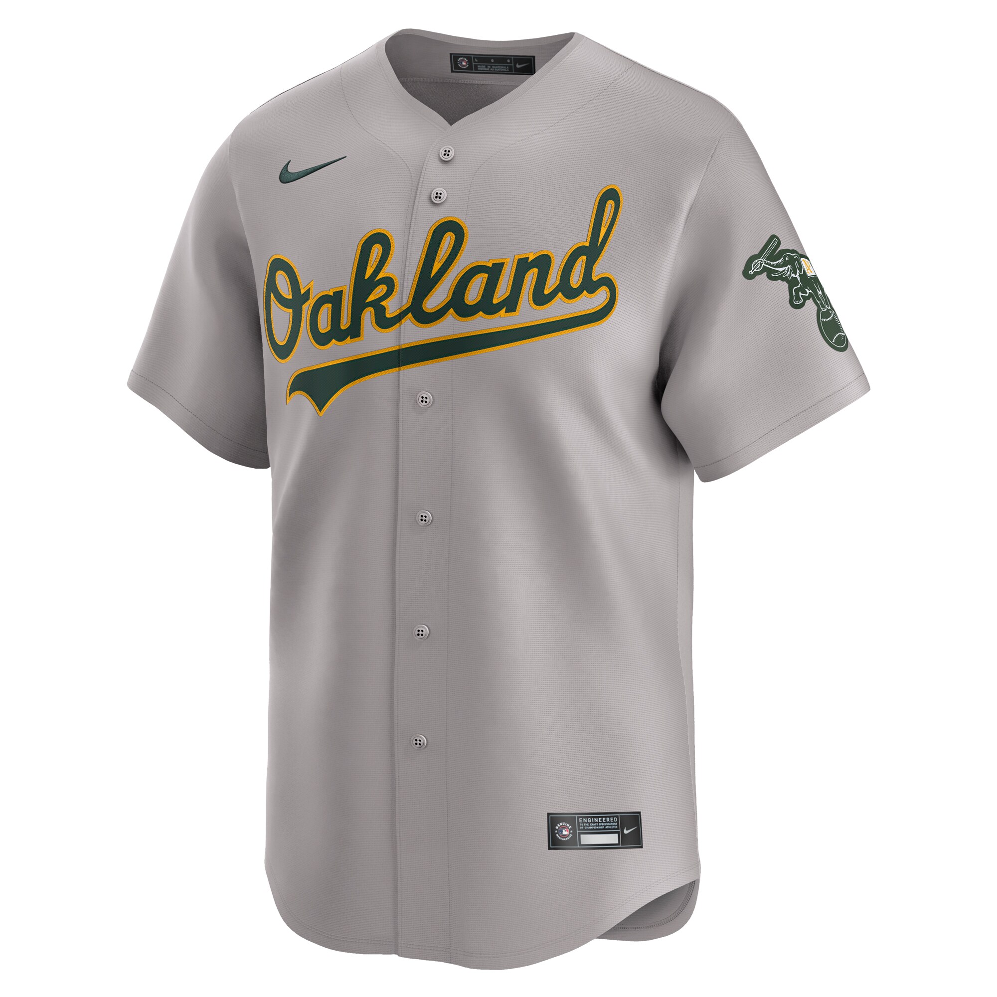 Oakland Athletics  Away Limited Jersey - Gray