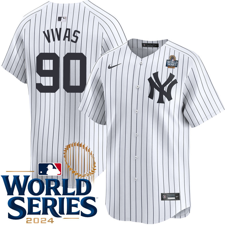 Jorbit Vivas New York Yankees Home Limited World Series Jersey