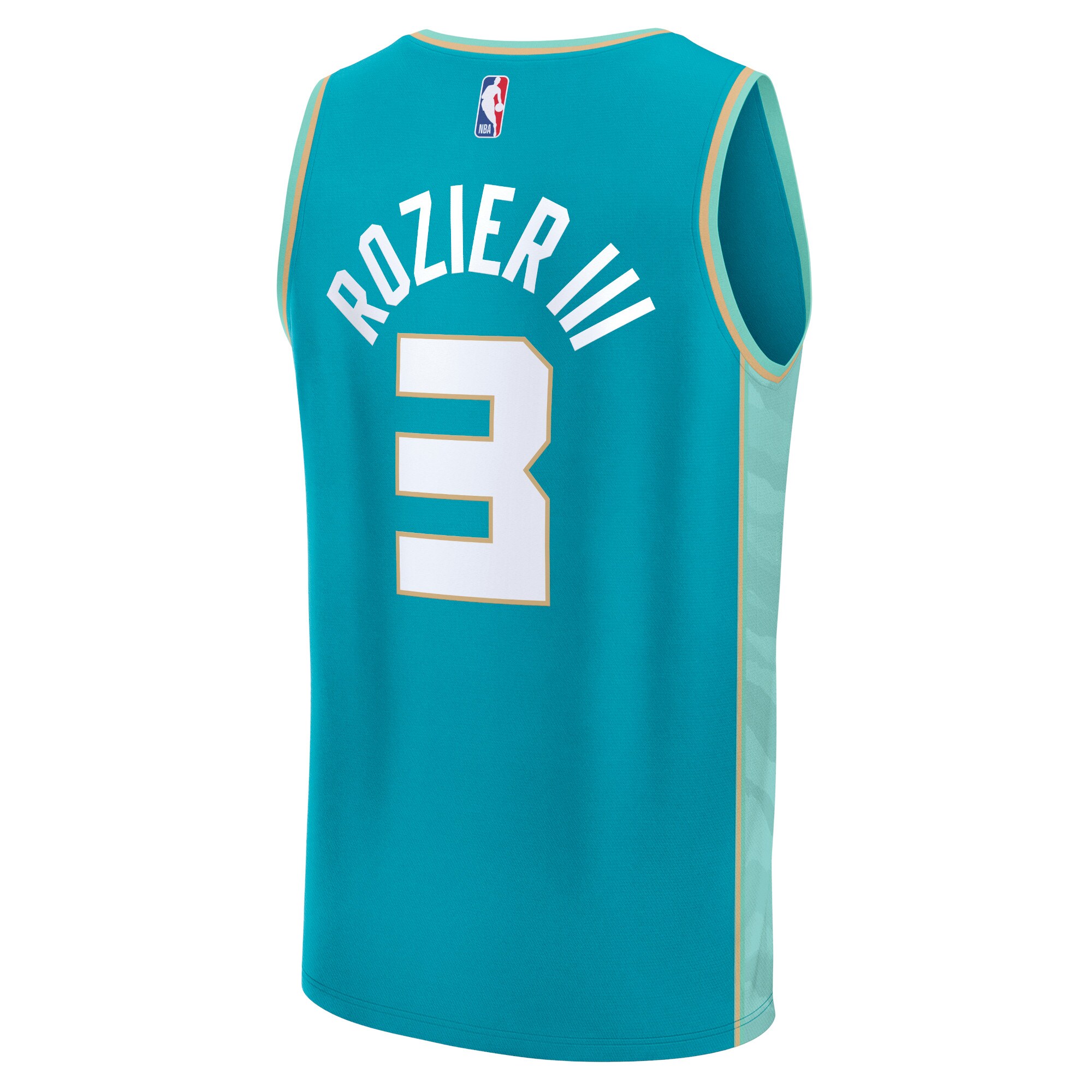 Terry Rozier Charlotte Hornets Fanatics Fast Break Jersey - Teal - City Edition