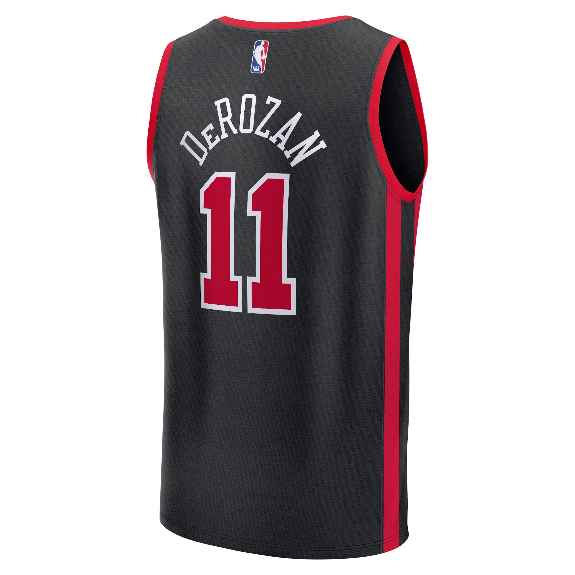 DeMar DeRozan Chicago Bulls Fanatics Fast Break Jersey - Black - City Edition