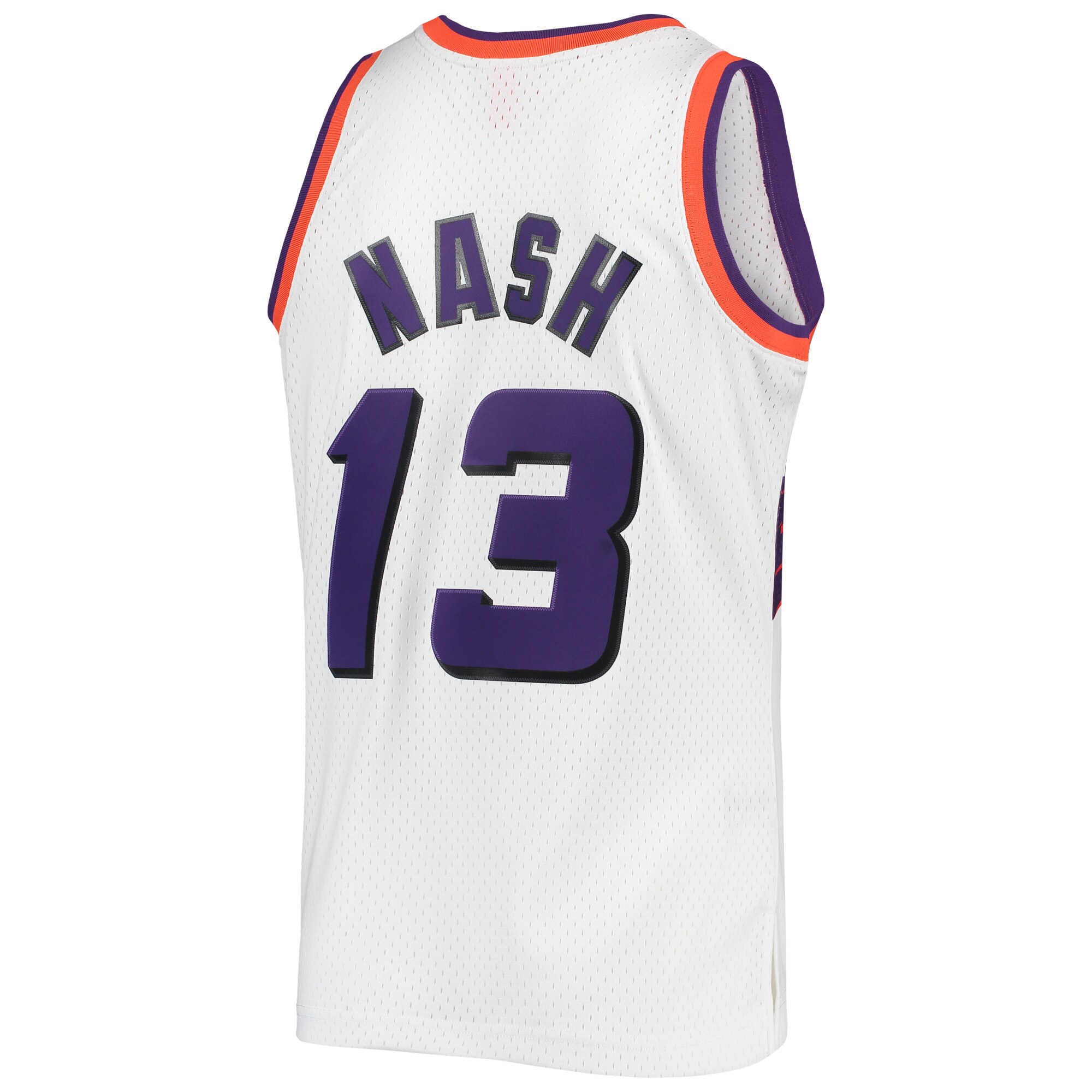 Steve Nash Phoenix Suns Mitchell & Ness 2001\/02 Hardwood Classics Swingman Jersey - White