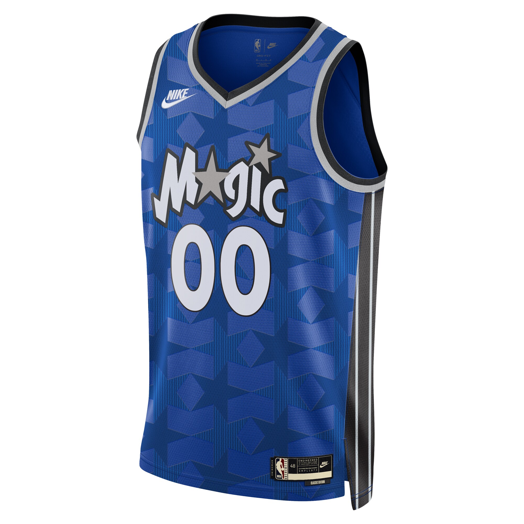 Orlando Magic Unisex 2023\/24 Swingman Custom Jersey Classic Edition - Blue
