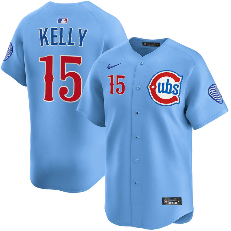 Carson Kelly Chicago Cubs Blues Alternate Limited Jersey