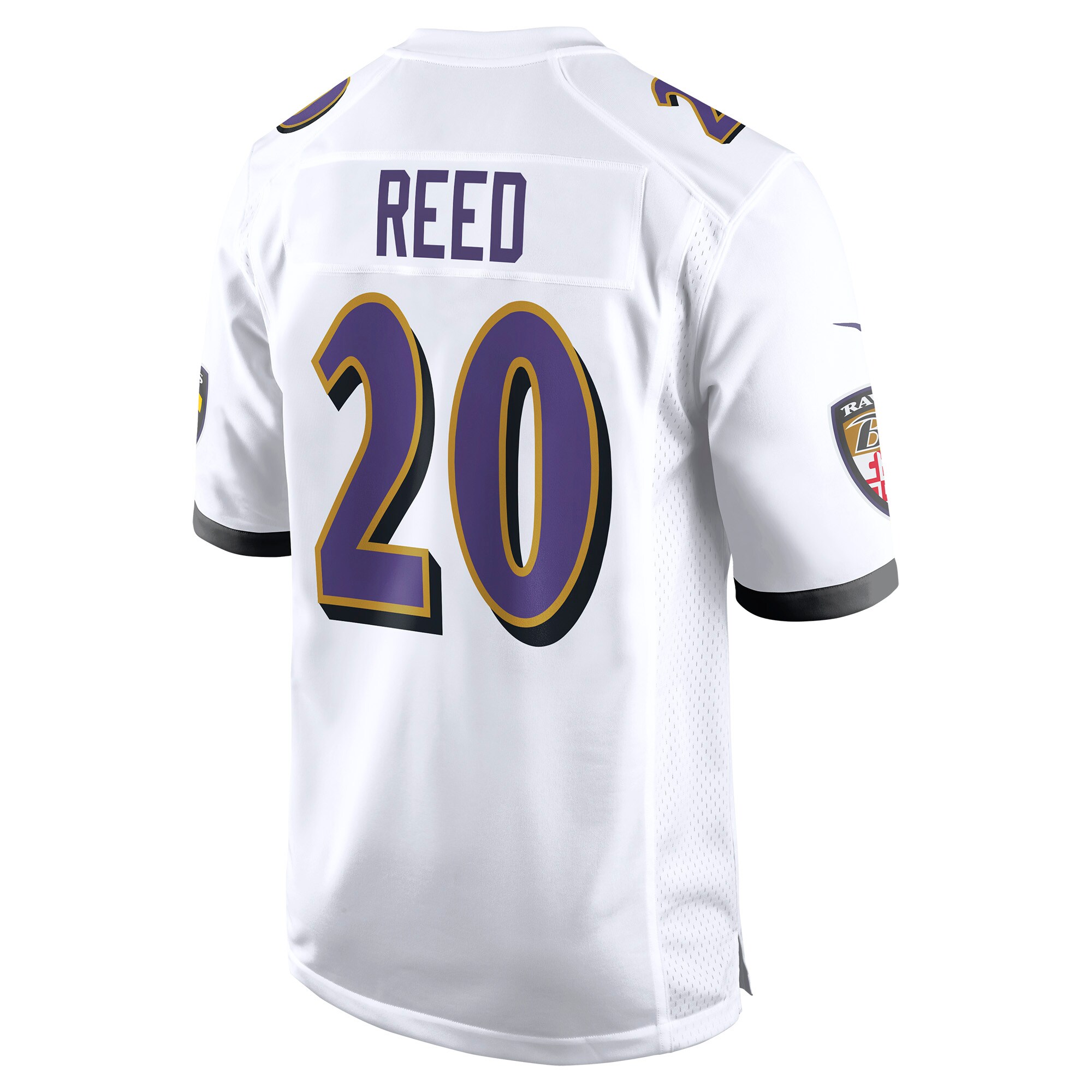 Ed Reed Baltimore Ravens  Retired Player Game Jersey - White