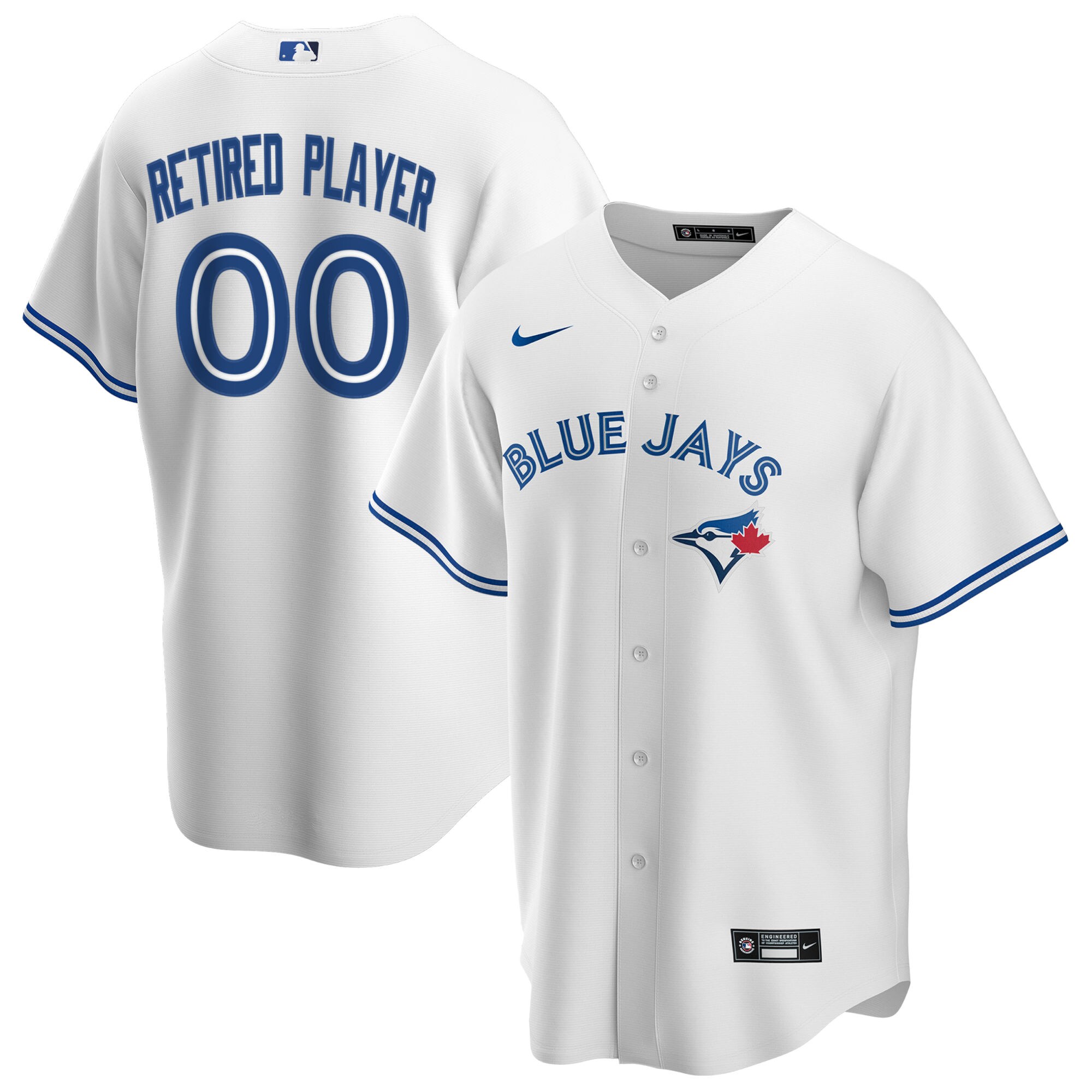 Toronto Blue Jays Home Pick-A-Player Retired Roster Replica Jersey - White