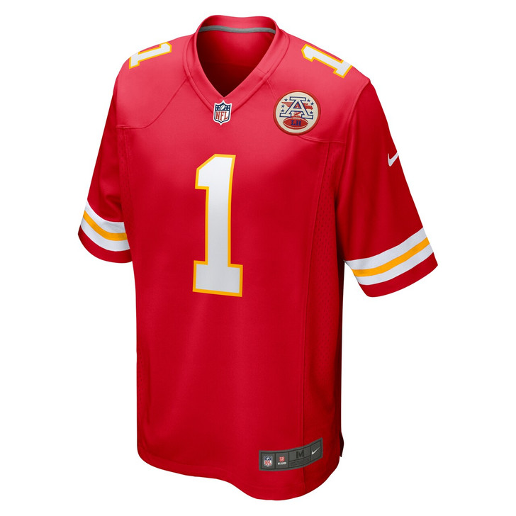 Xavier Worthy Kansas City Chiefs 2024 First Round Pick Player Game Jersey - Red