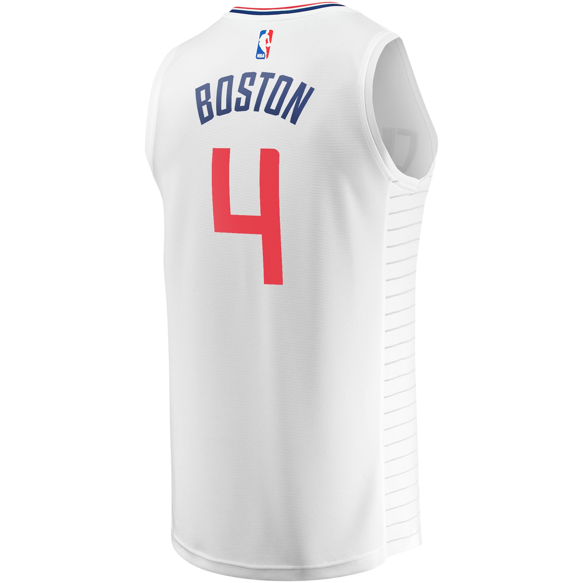 Brandon Boston LA Clippers Fanatics Youth Fast Break Player Jersey - Association Edition - White