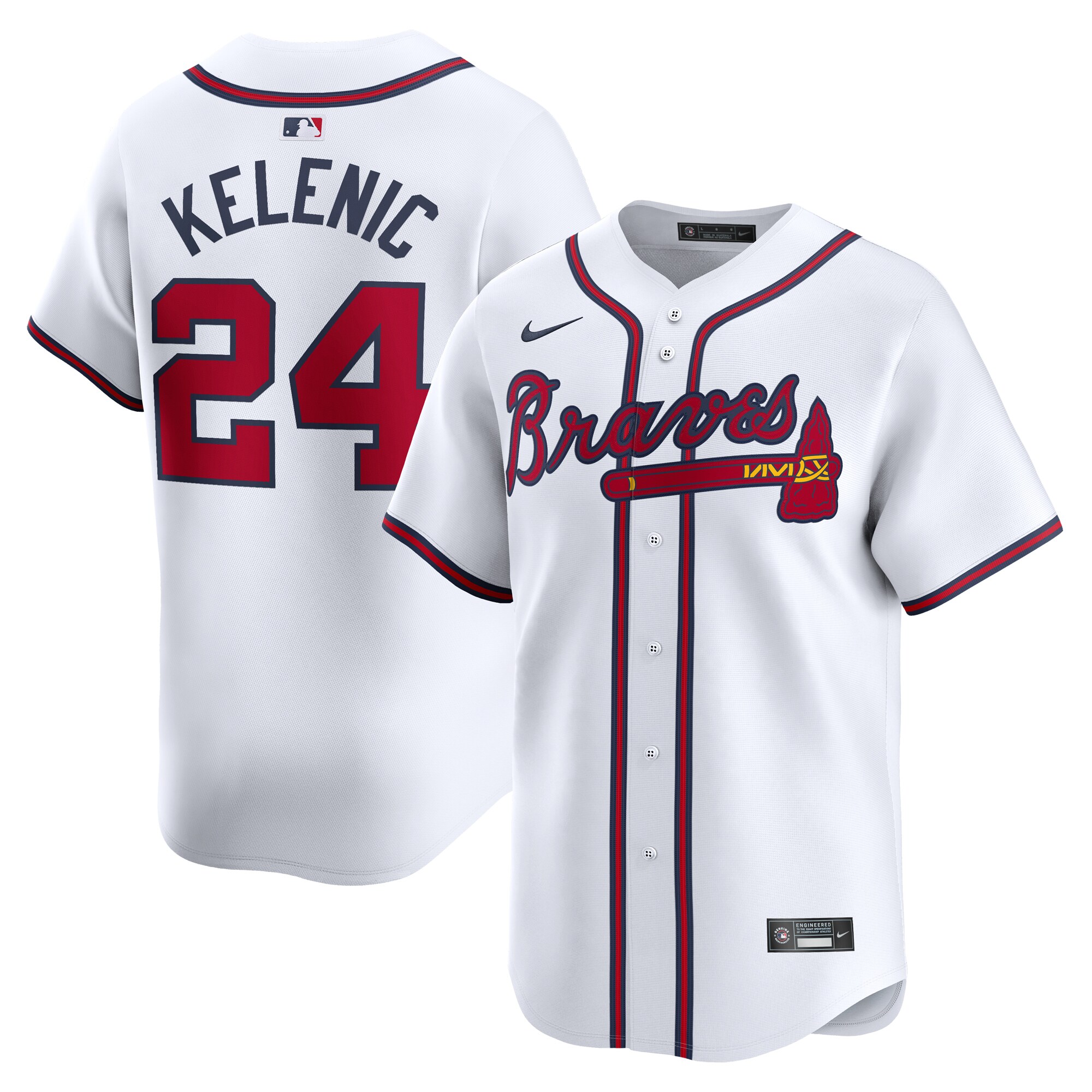 Jarred Kelenic Atlanta Braves  Home Limited Player Jersey White