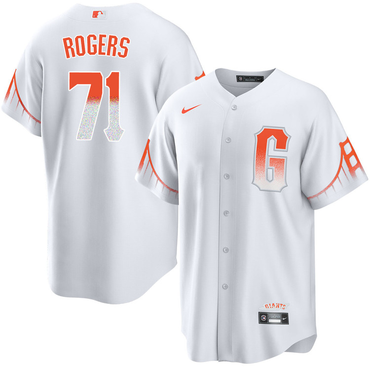 Tyler Rogers San Francisco Giants City Connect Jersey