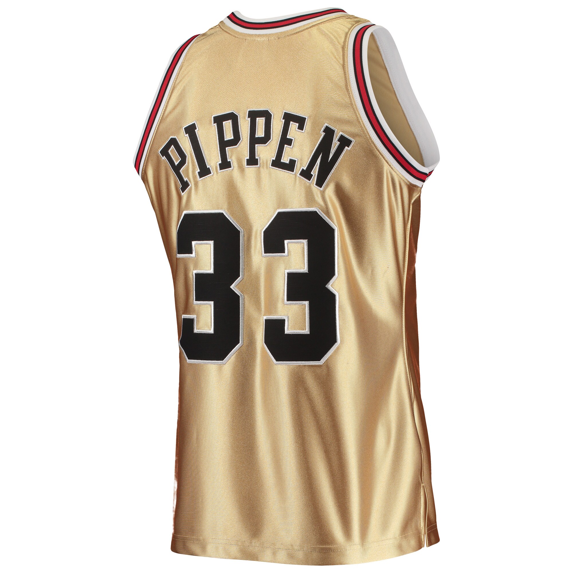 Scottie Pippen Chicago Bulls Mitchell & Ness 75th Anniversary 1997\/98 Hardwood Classics Swingman Jersey - Gold