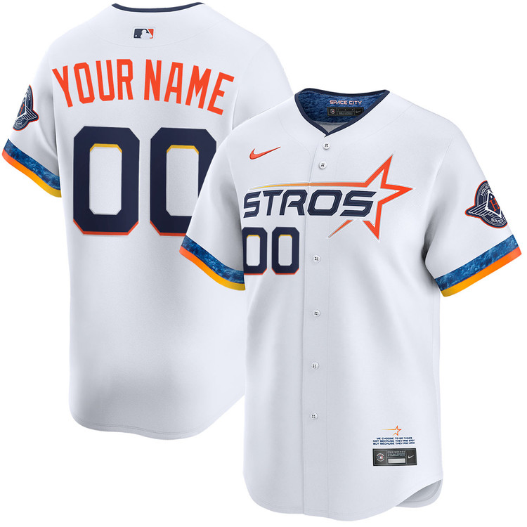 Houston Astros Personalized City Connect 2.0 Limited Jersey