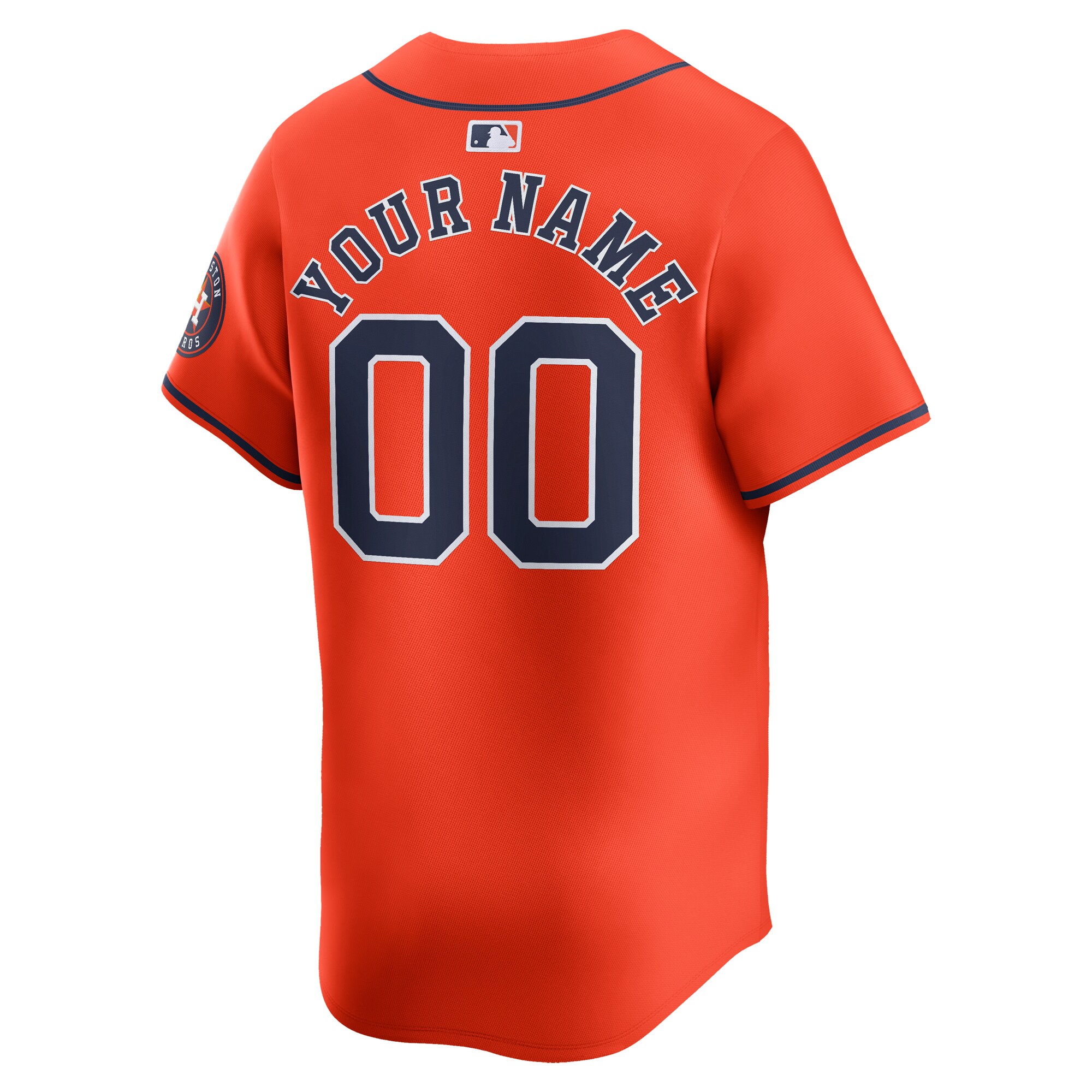 Houston Astros   Alternate Limited Custom Jersey Orange