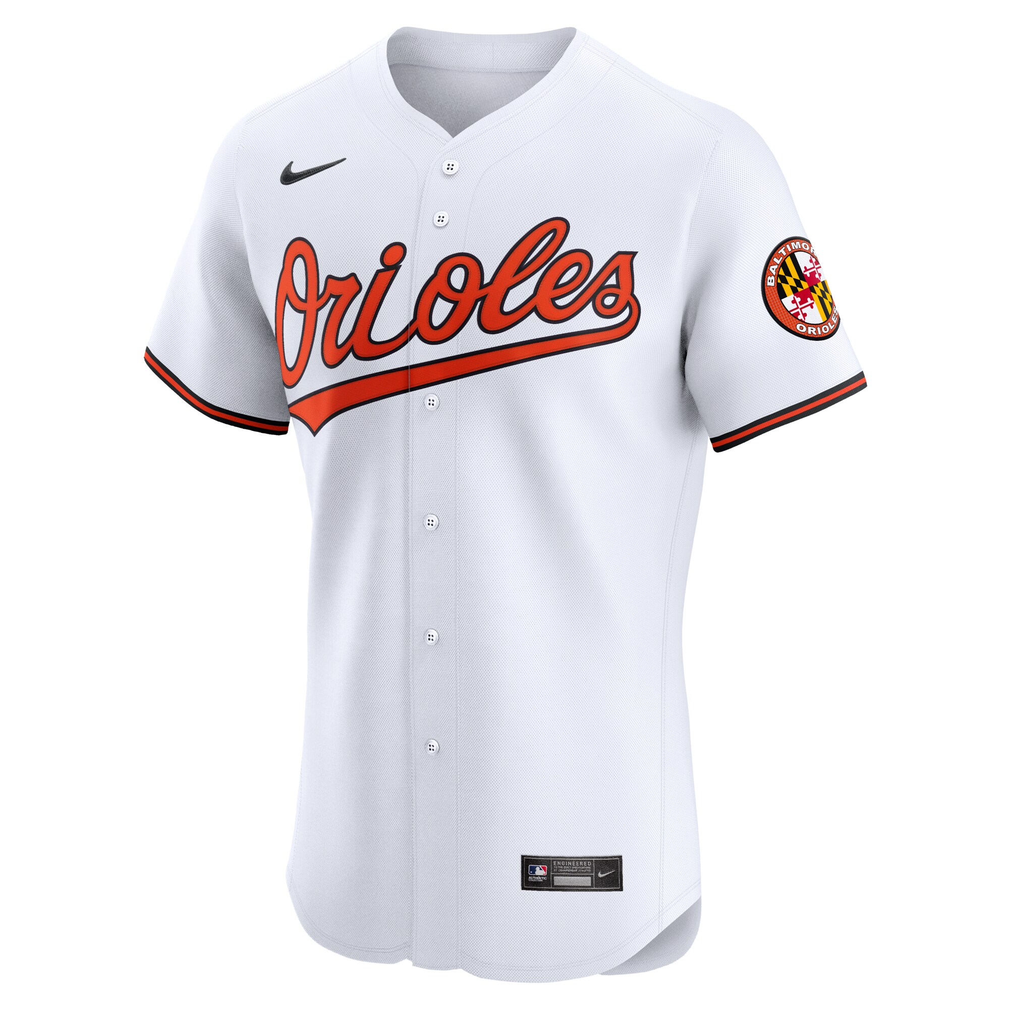 Baltimore Orioles  Home Elite Jersey - White