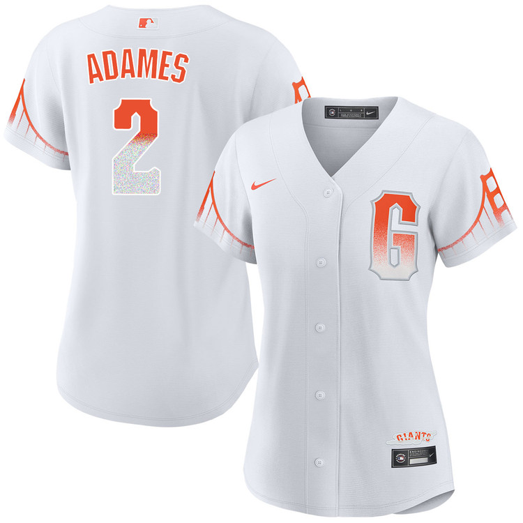 Willy Adames San Francisco Giants Women's City Connect Jersey
