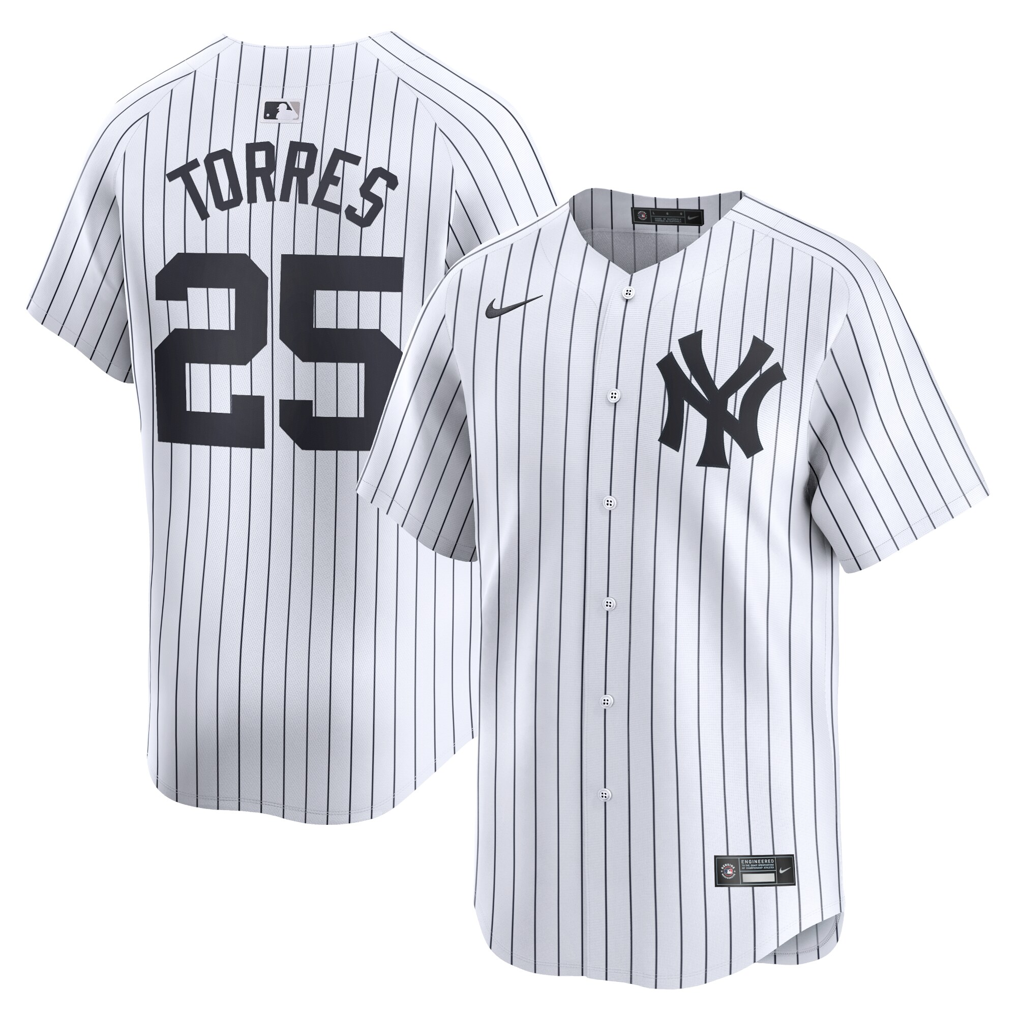 Gleyber Torres New York Yankees  Home Limited Player Jersey - White