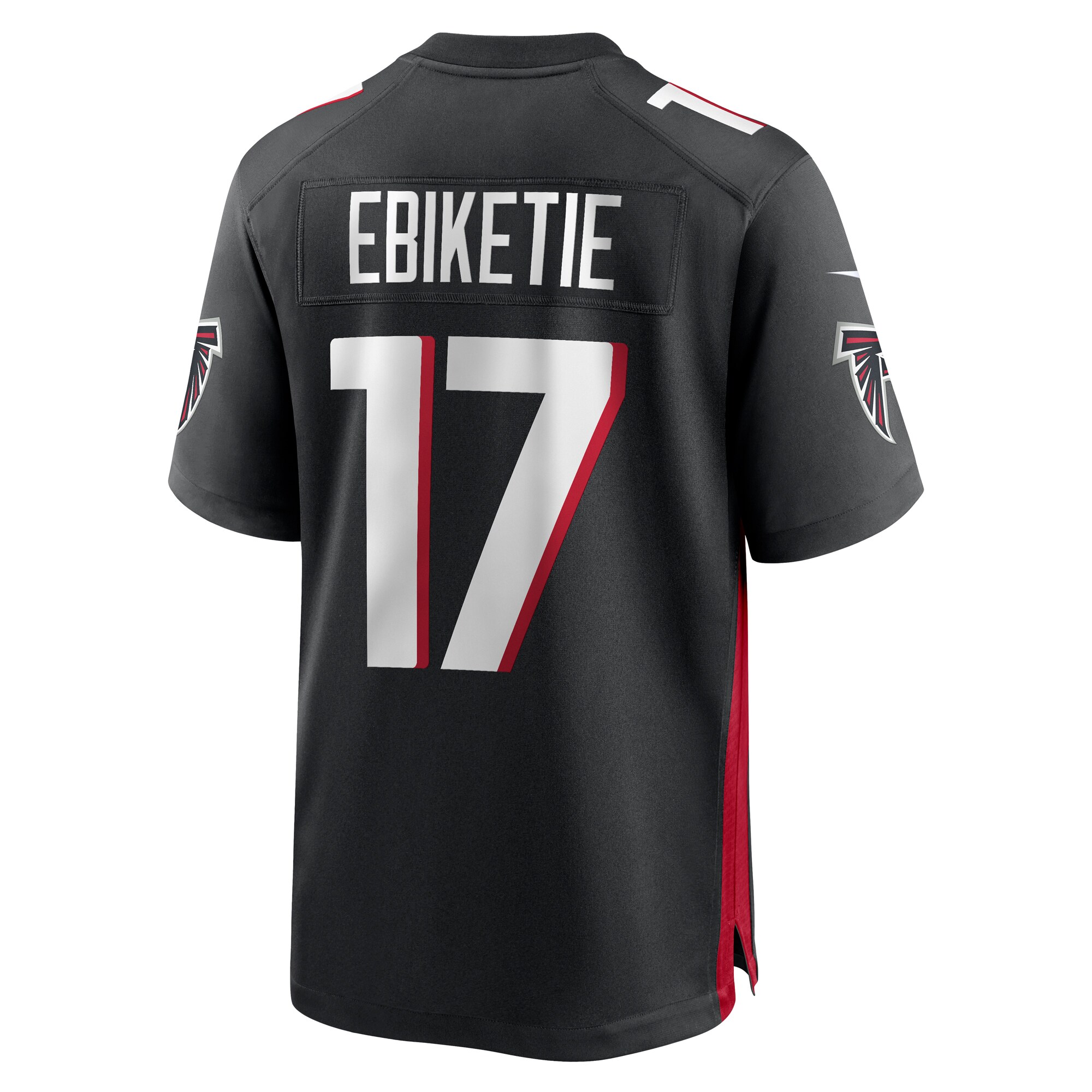 Arnold Ebiketie Atlanta Falcons  Team Game Jersey -  Black