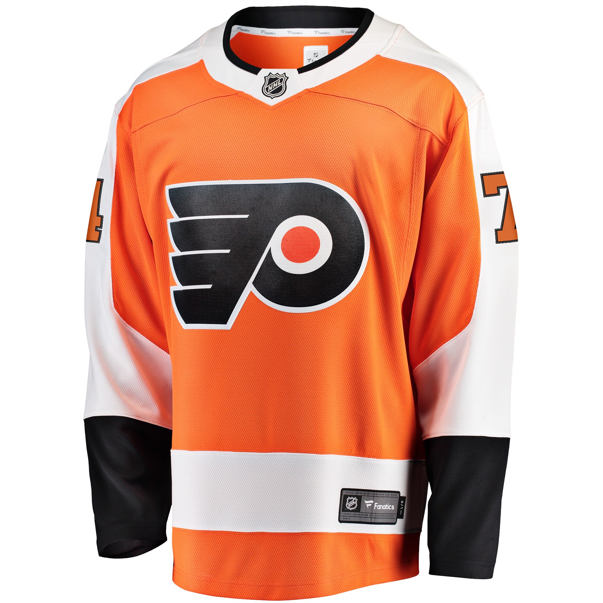Owen Tippett Philadelphia Flyers Fanatics Home Breakaway Player Jersey - Orange