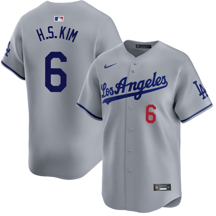 Hyeseong Kim Los Angeles Dodgers Road Limited Jersey
