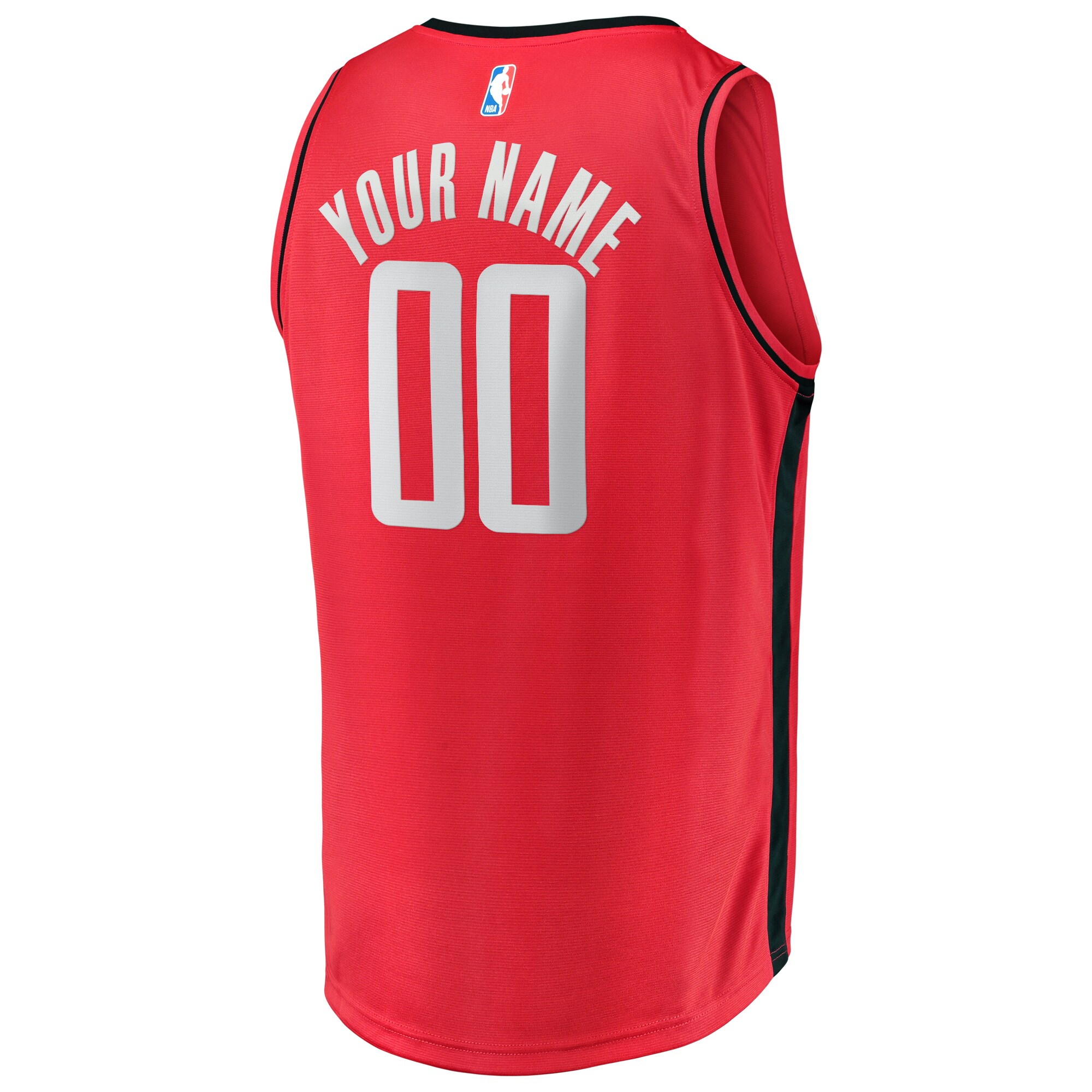 Houston Rockets Fanatics Youth Fast Break Custom Replica Jersey - Icon Edition Red