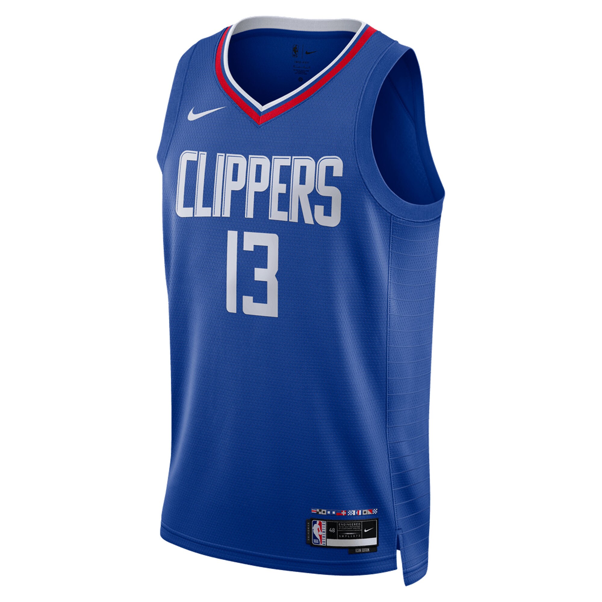 Paul George LA Clippers  Unisex Swingman Jersey - Icon Edition - Royal