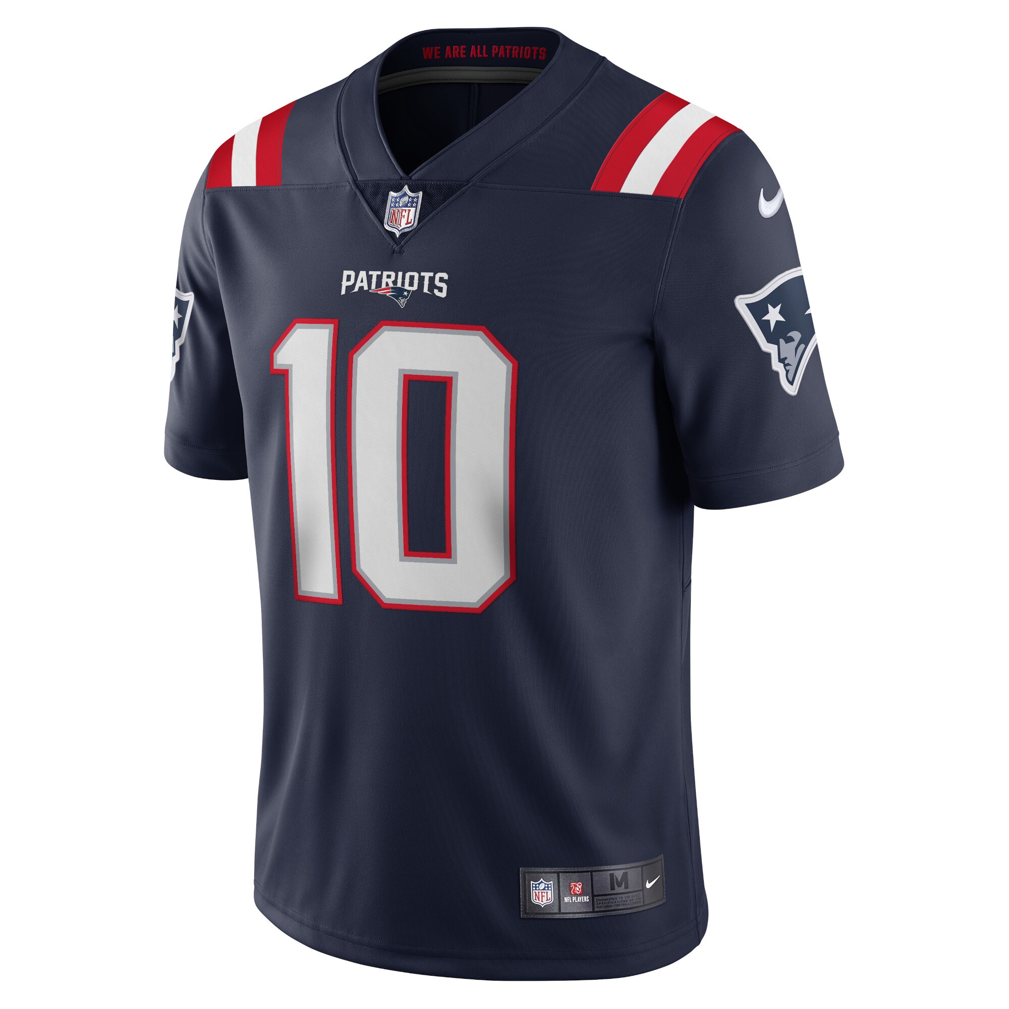 Mac Jones New England Patriots  Vapor Limited Jersey - Navy