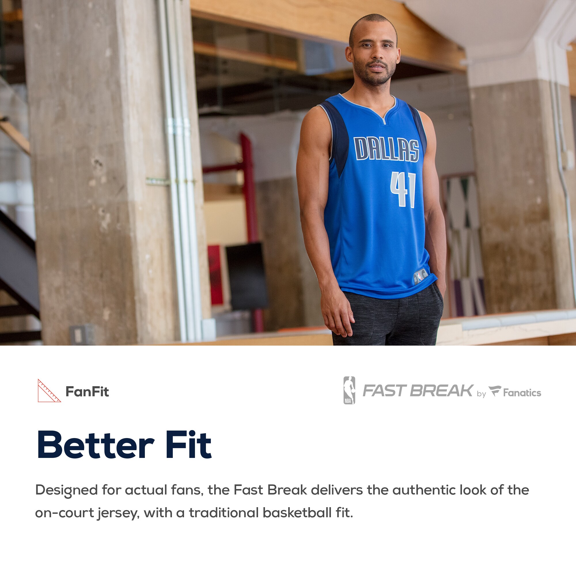 Luka Don\u00c4\u008di\u00c4\u2021 Dallas Mavericks Fanatics Youth Fast Break Replica Jersey Blue - Icon Edition