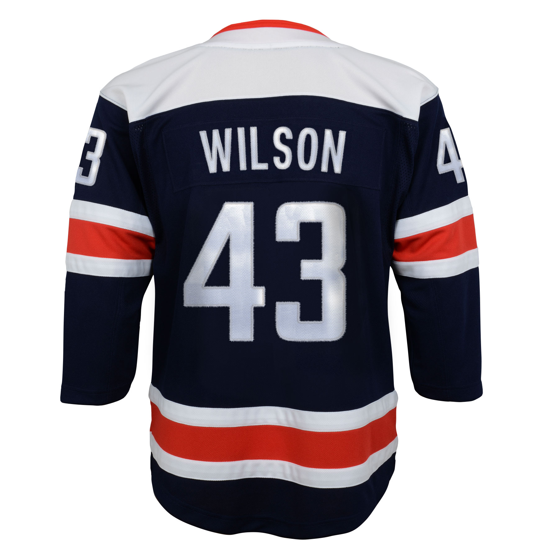 Tom Wilson Washington Capitals Youth 2020\/21 Alternate Premier Player Jersey - Navy