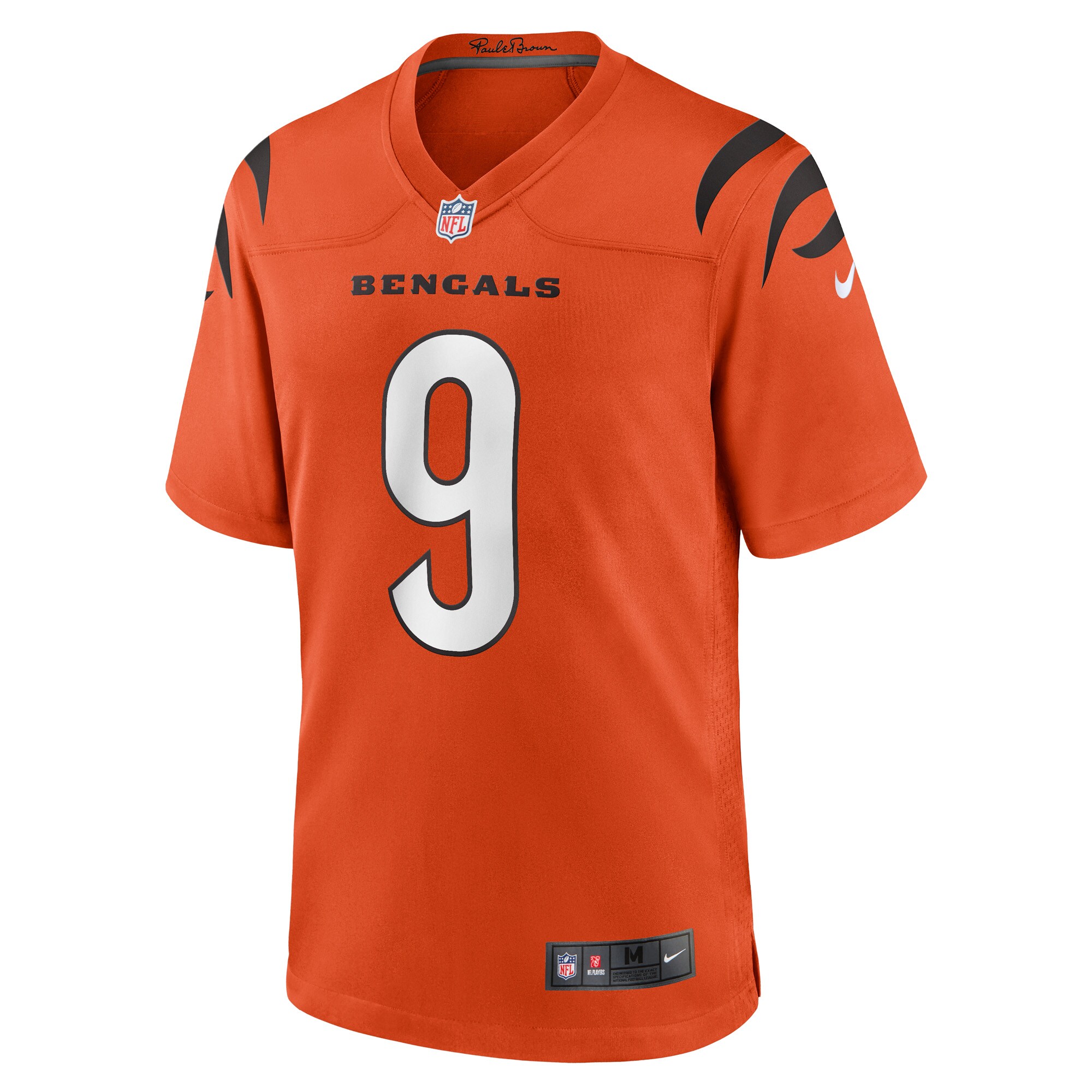 Joe Burrow Cincinnati Bengals  Game Jersey - Orange
