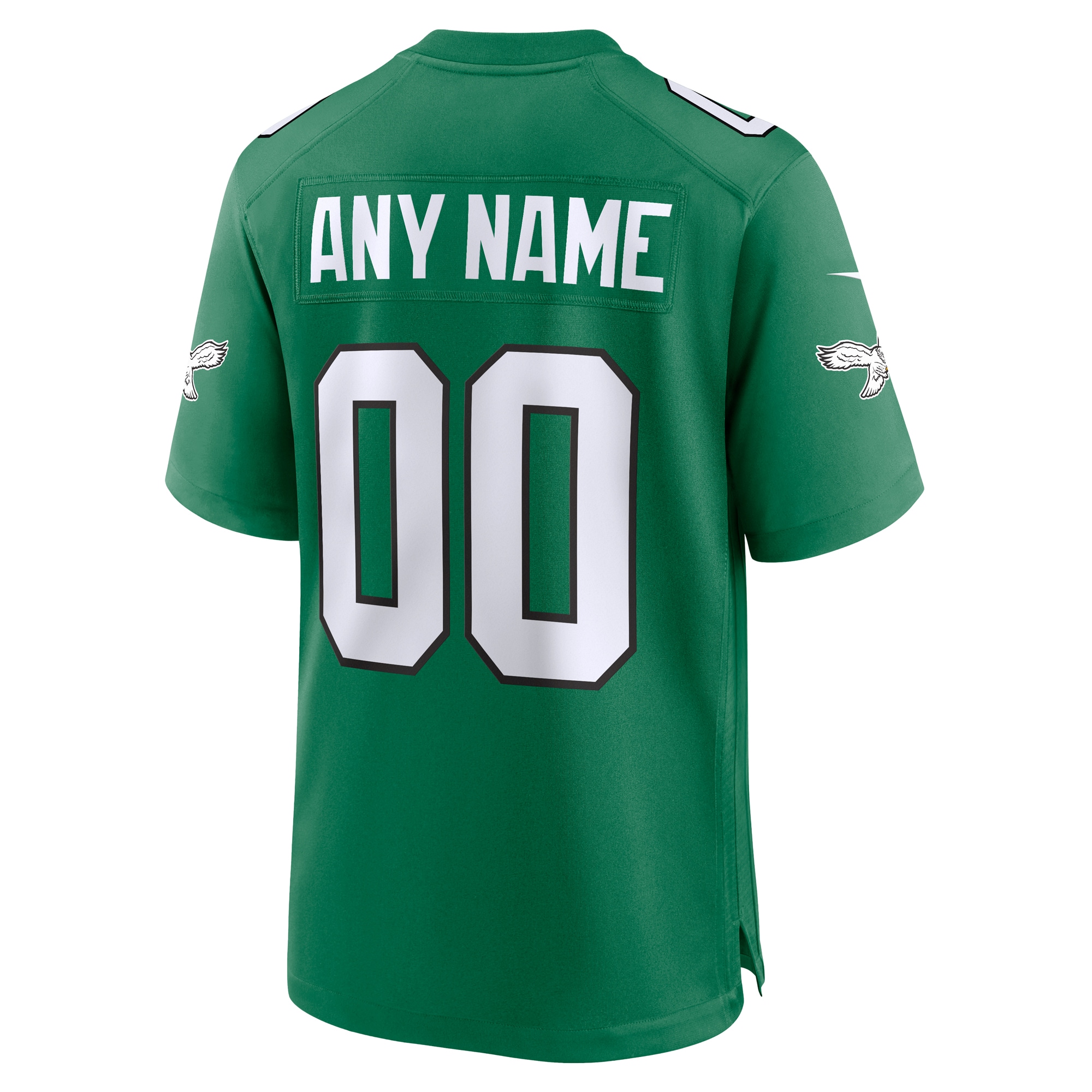 Philadelphia Eagles  Alternate Custom Game Jersey - Kelly Green