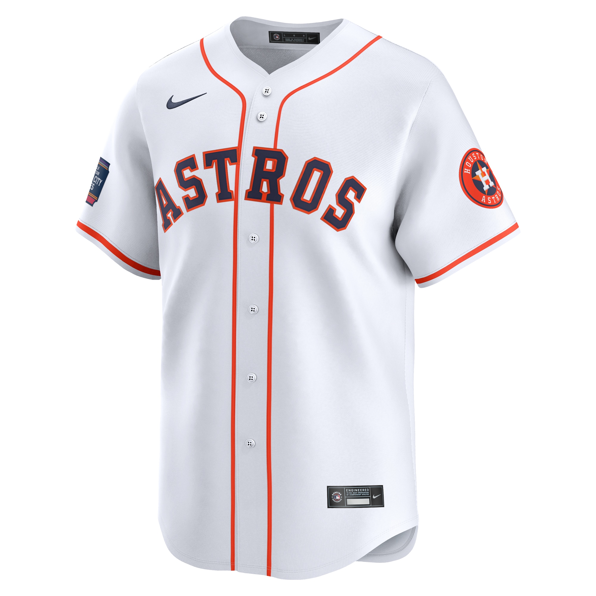 Houston Astros 2024 MLB World Tour Mexico City Series Home Limited Jersey White