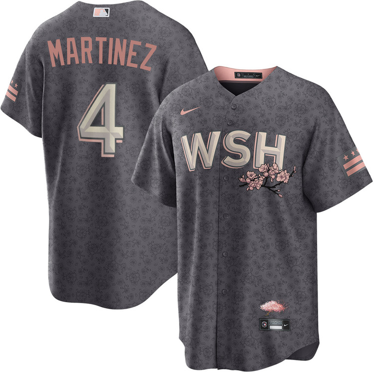 Dave Martinez Washington Nationals City Connect Jersey