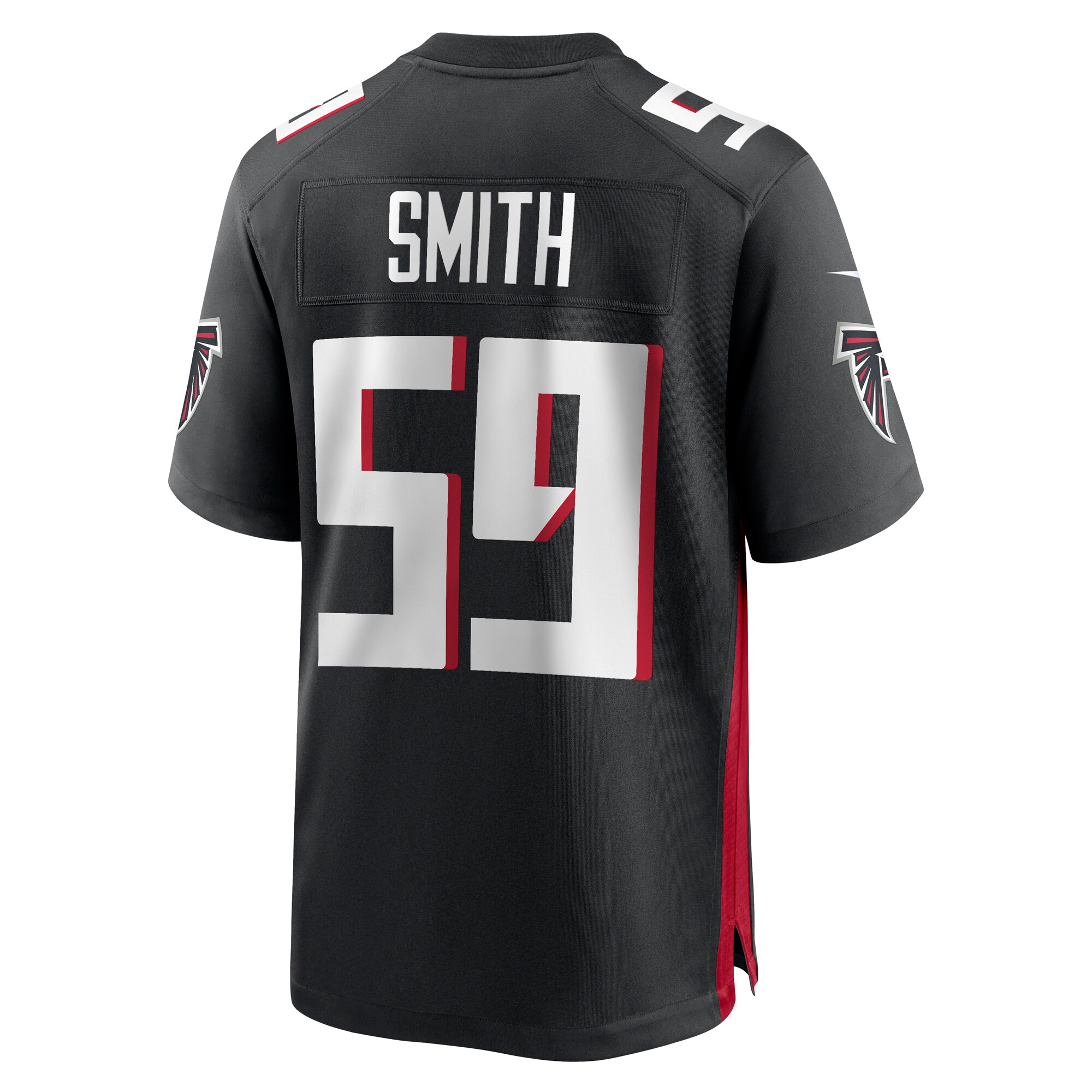 Andre Smith Atlanta Falcons   Game Jersey -  Black
